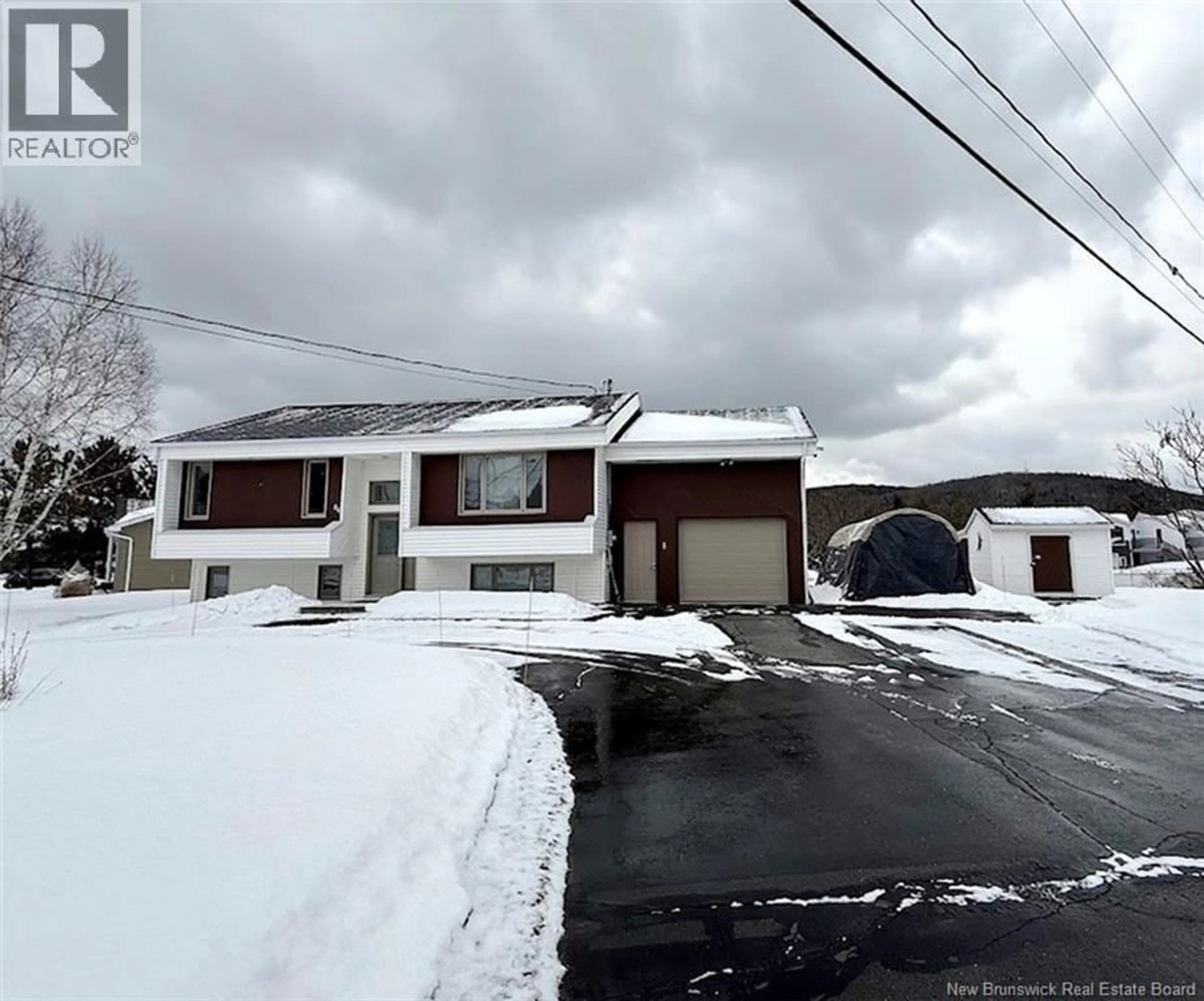 A pic from outside/outdoor area/front of a property/back of a property/a pic from drone, street for 84 AQUEDUC STREET, Saint-Jacques New Brunswick E7B1R2
