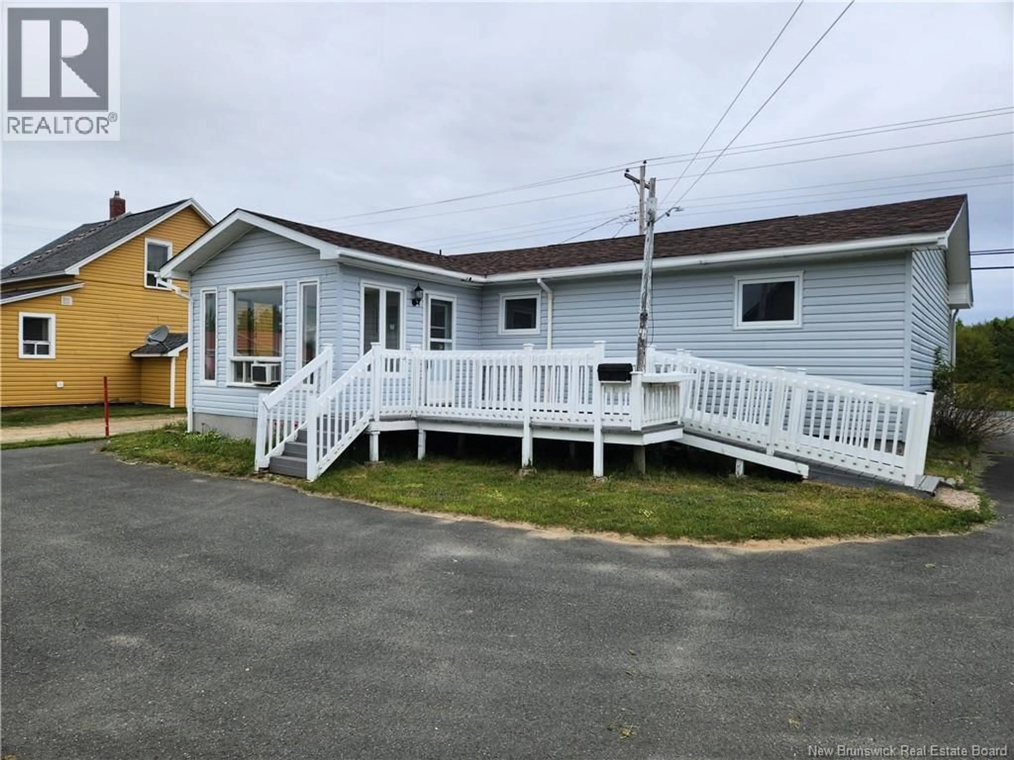 Home with vinyl exterior material, street for 3755 ROBINSON, Tracadie New Brunswick E1X2K5