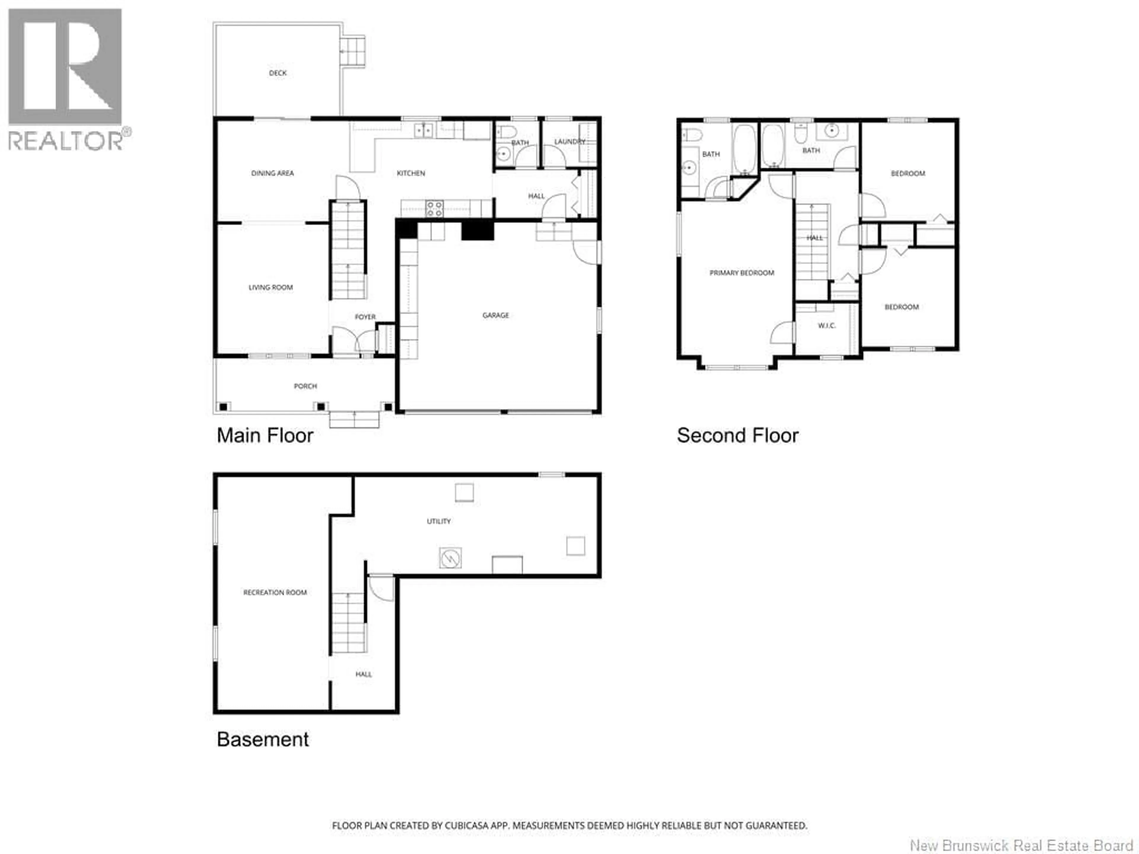 Floor plan for 146 HOLLAND DRIVE, Moncton New Brunswick E1G0W1