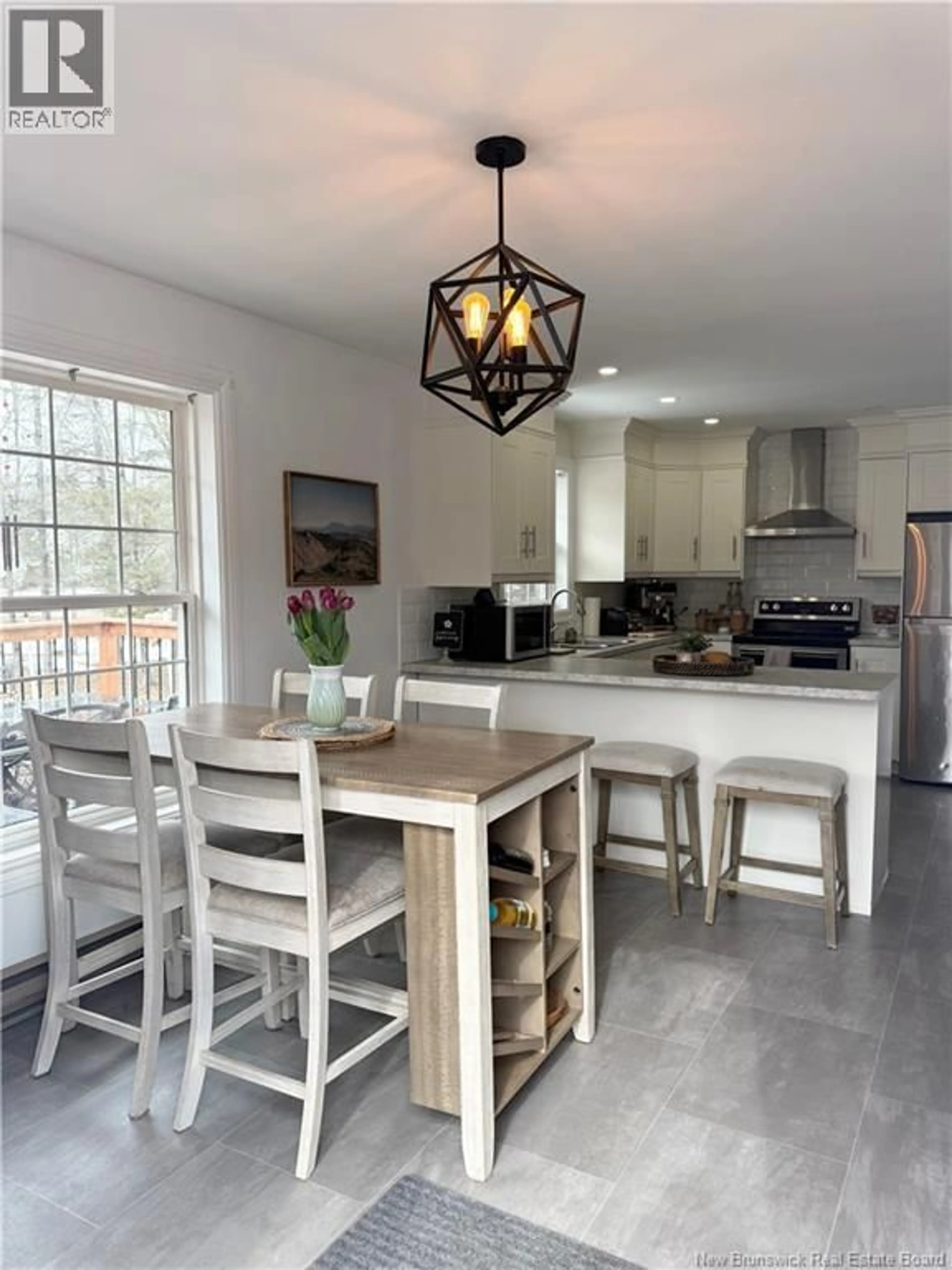 Open concept kitchen, ceramic/tile floor for 261 MCKINNON ROAD, Miramichi New Brunswick E1V5Y7