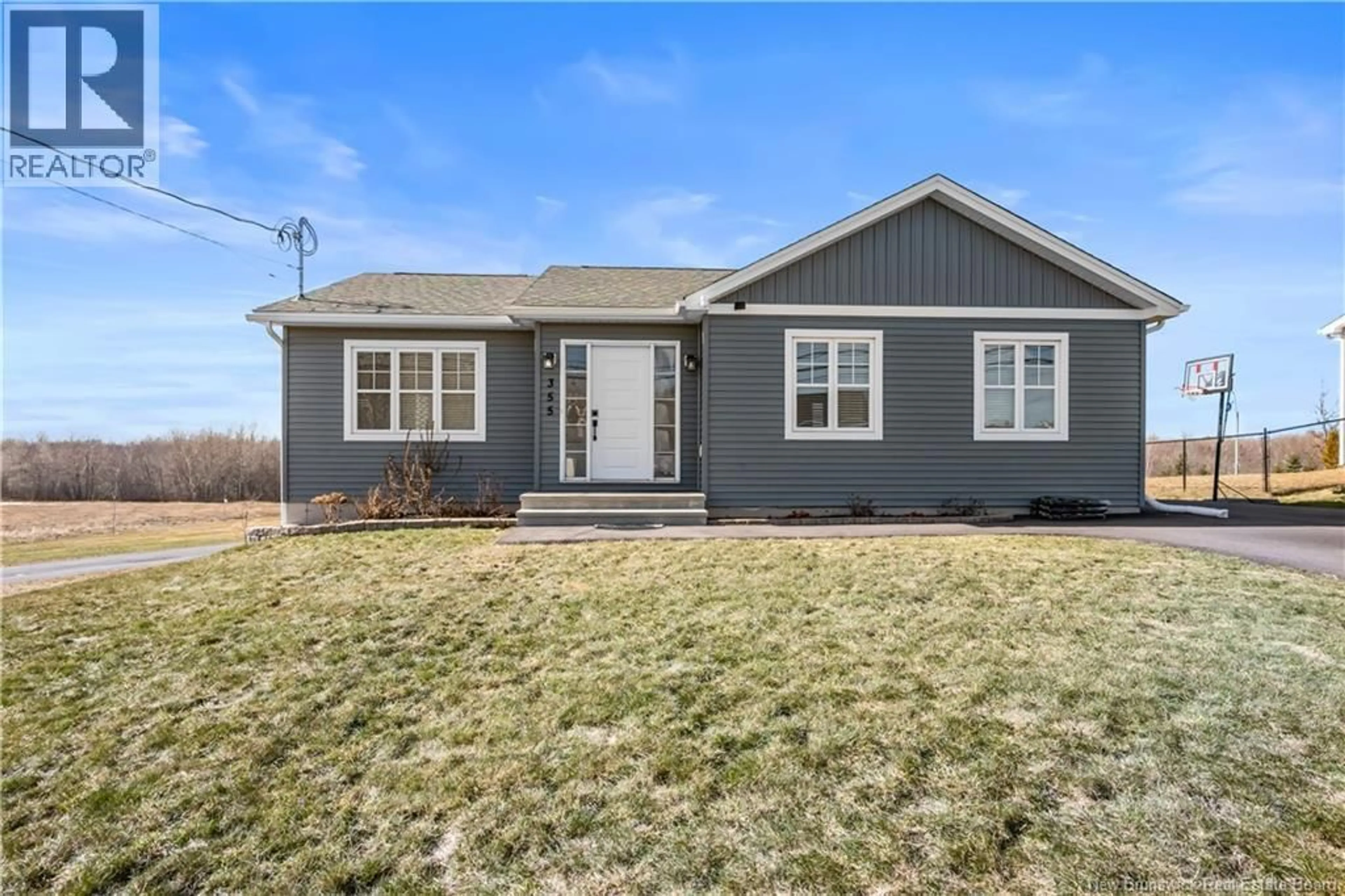 Home with vinyl exterior material, street for 355 DOVER ROAD, Dieppe New Brunswick E1A7L7