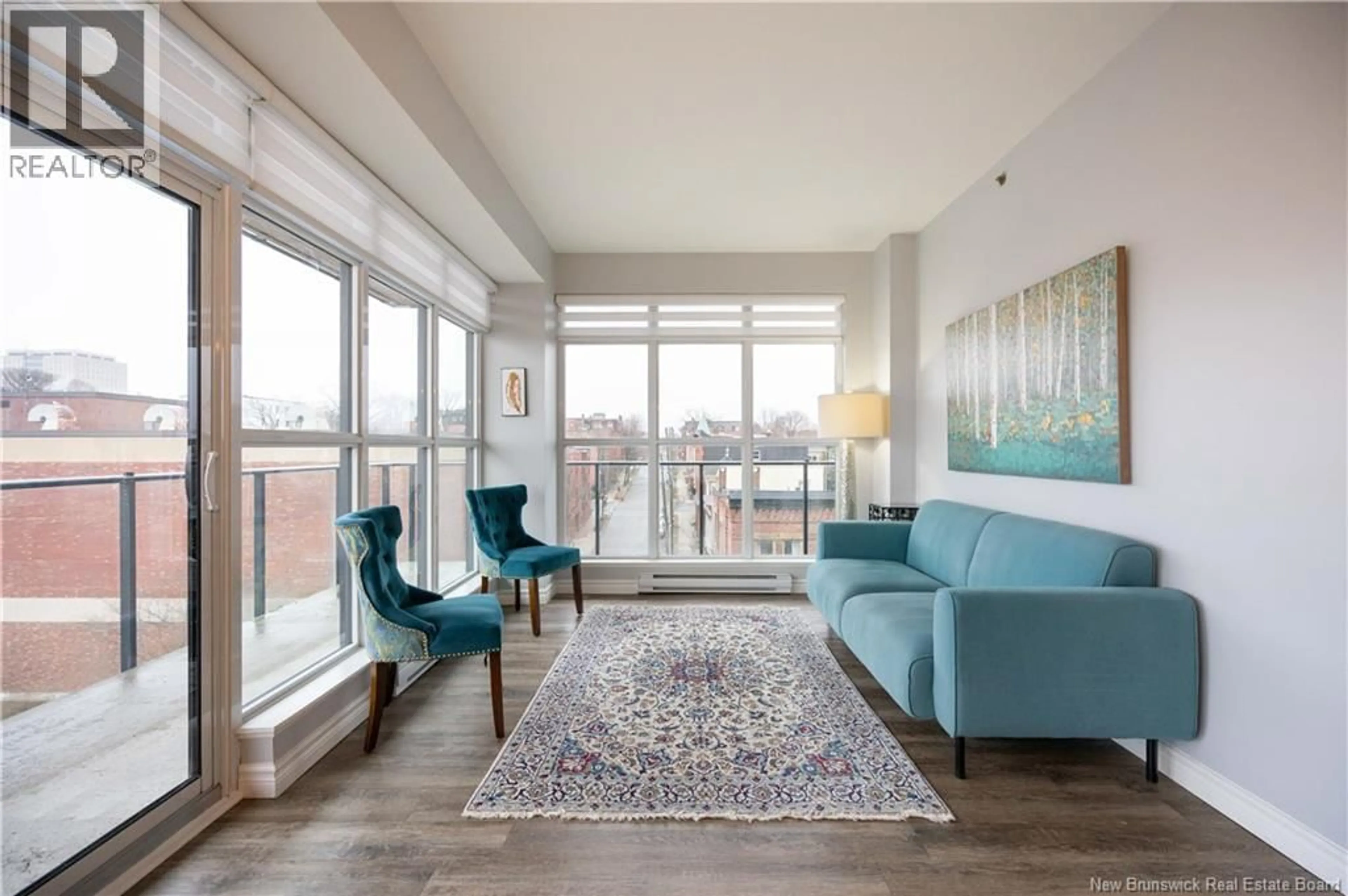 Living room with furniture, unknown for 609 - 243 PRINCE WILLIAM STREET, Saint John New Brunswick E2L0C6