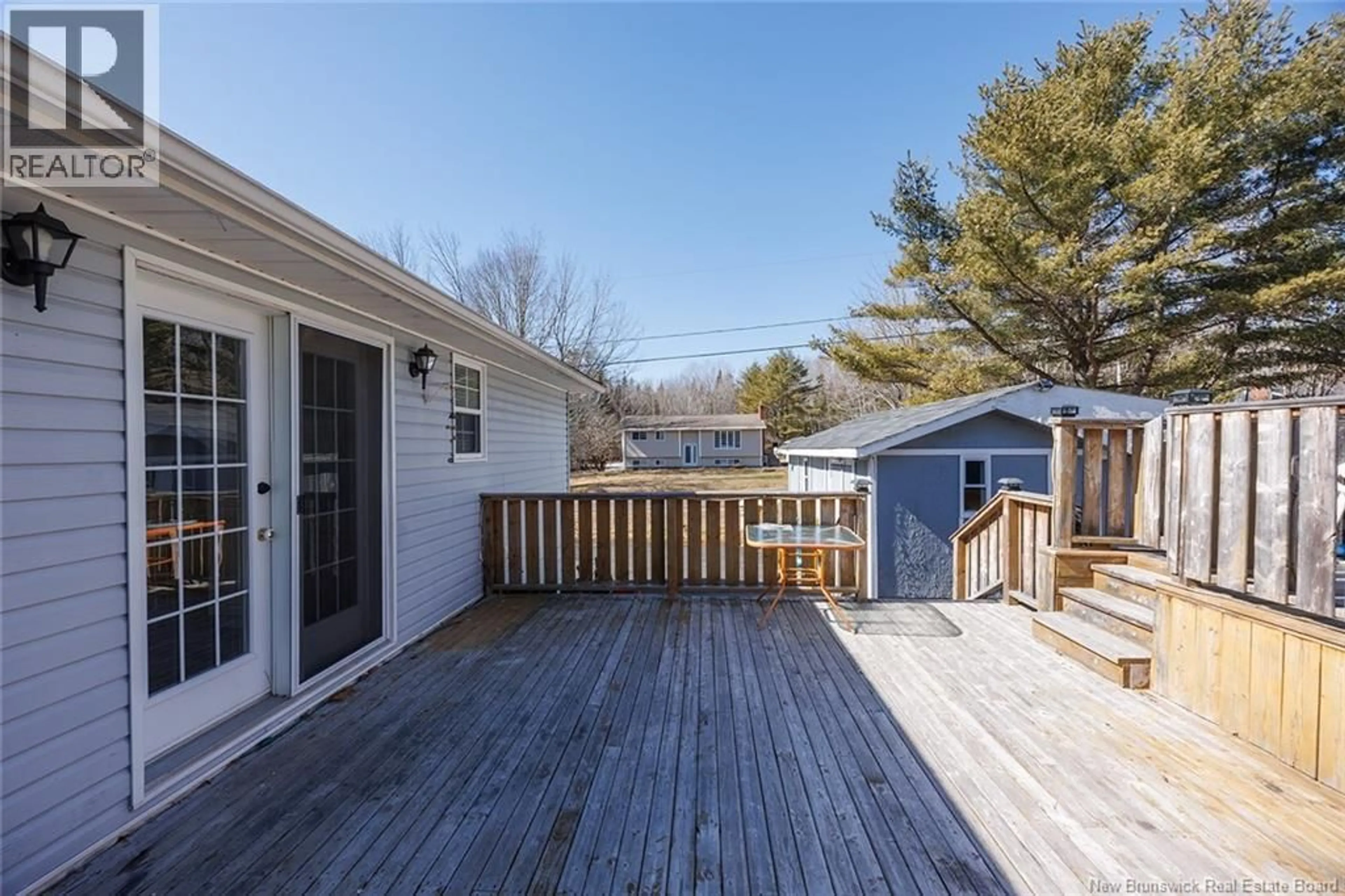 Patio, water/lake/river/ocean view for 6 IRVINE STREET, Oromocto New Brunswick E2V3N3