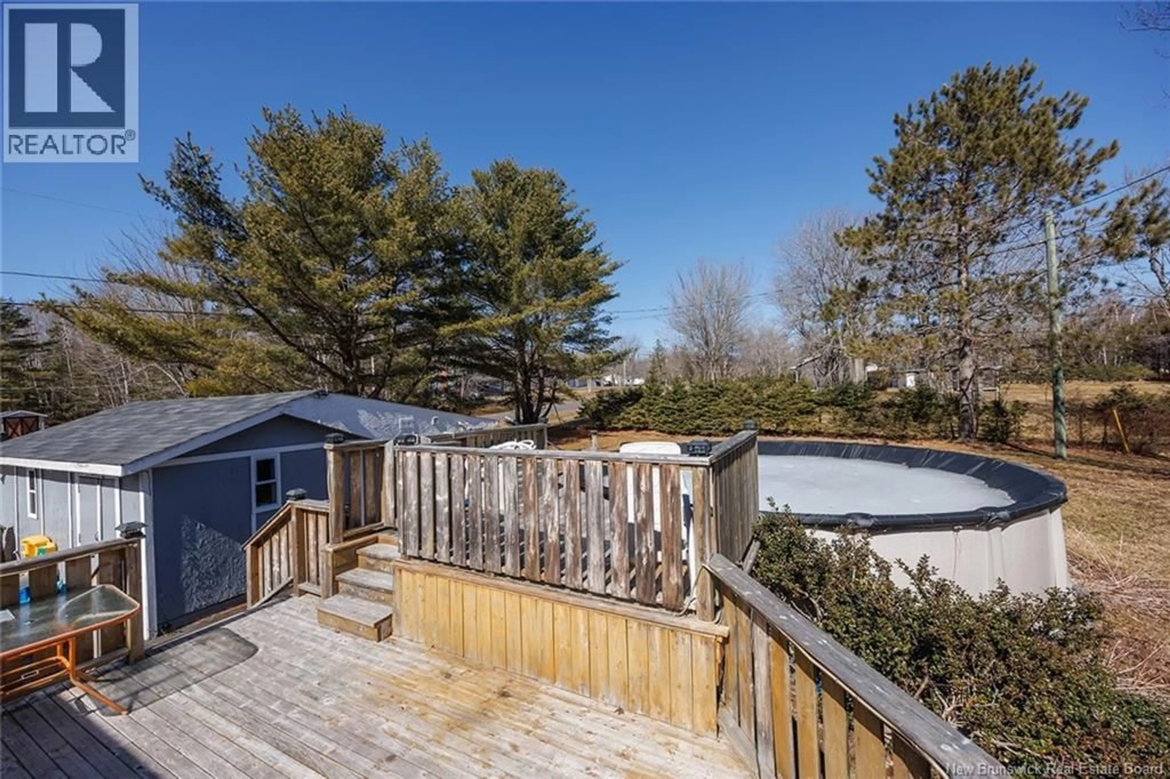 A pic from outside/outdoor area/front of a property/back of a property/a pic from drone, water/lake/river/ocean view for 6 IRVINE STREET, Oromocto New Brunswick E2V3N3
