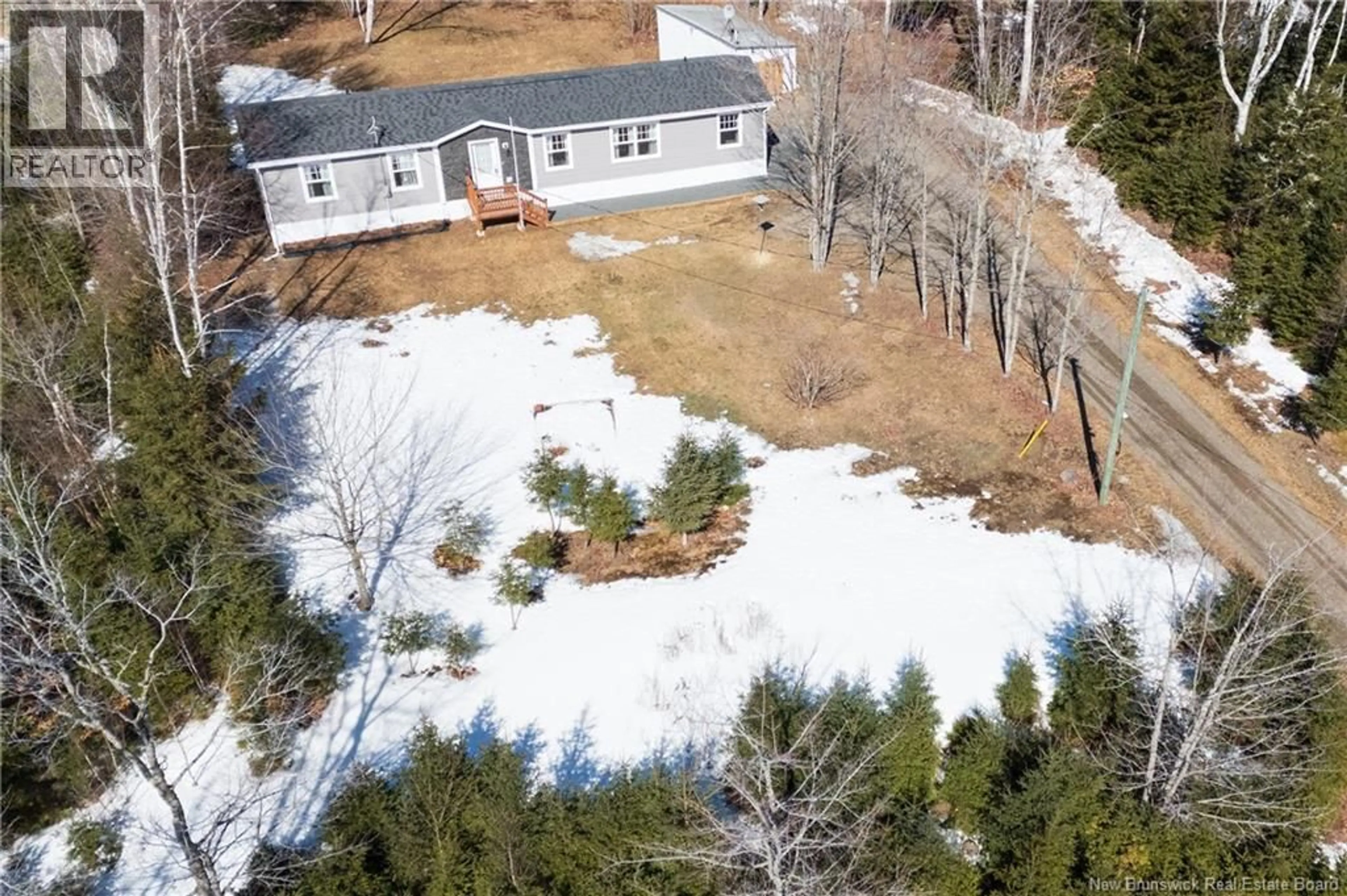 A pic from outside/outdoor area/front of a property/back of a property/a pic from drone, unknown for 203 ENGLISH SETTLEMENT ROAD, English Settlement New Brunswick E6B2E7