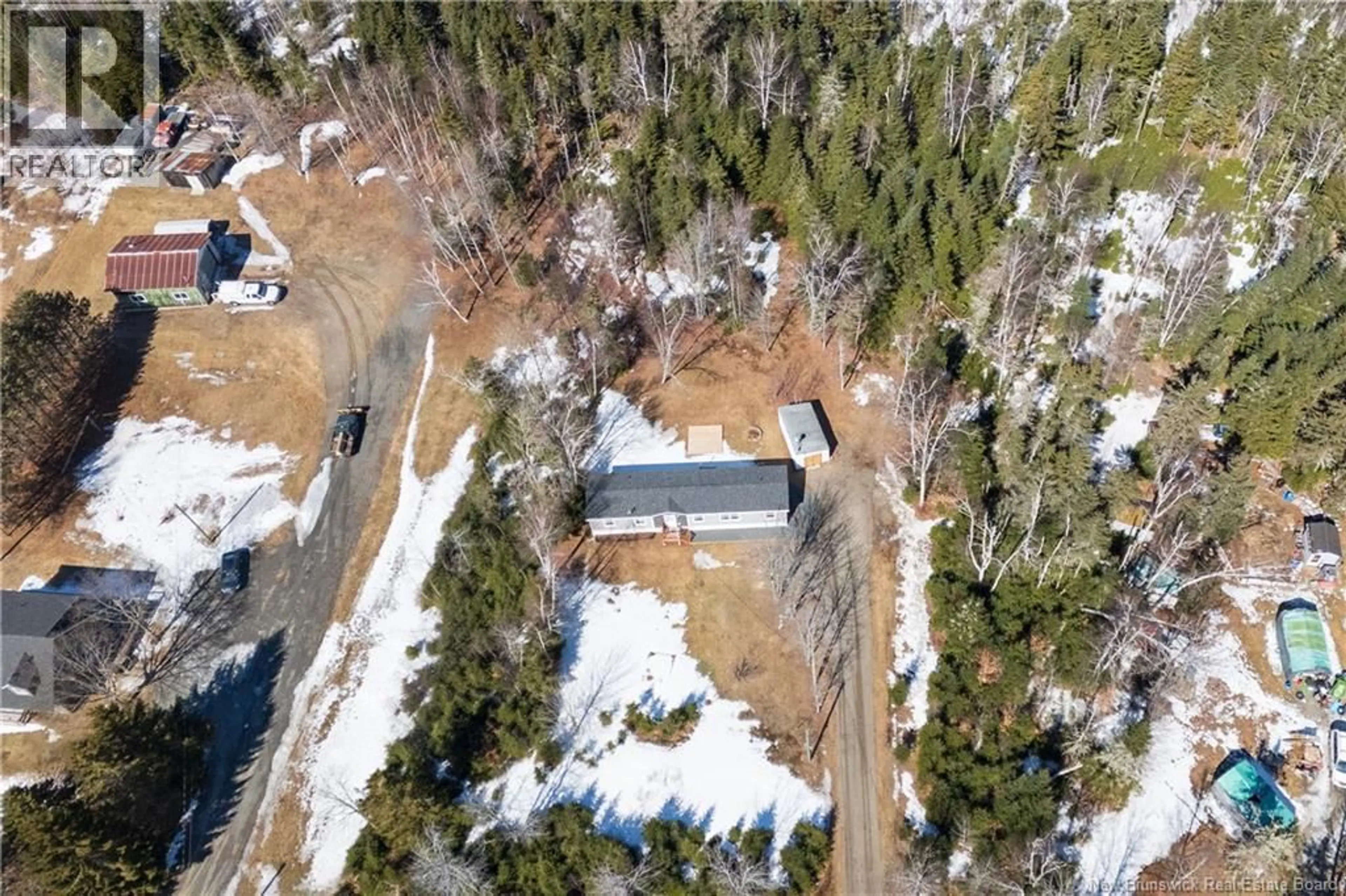 A pic from outside/outdoor area/front of a property/back of a property/a pic from drone, unknown for 203 ENGLISH SETTLEMENT ROAD, English Settlement New Brunswick E6B2E7