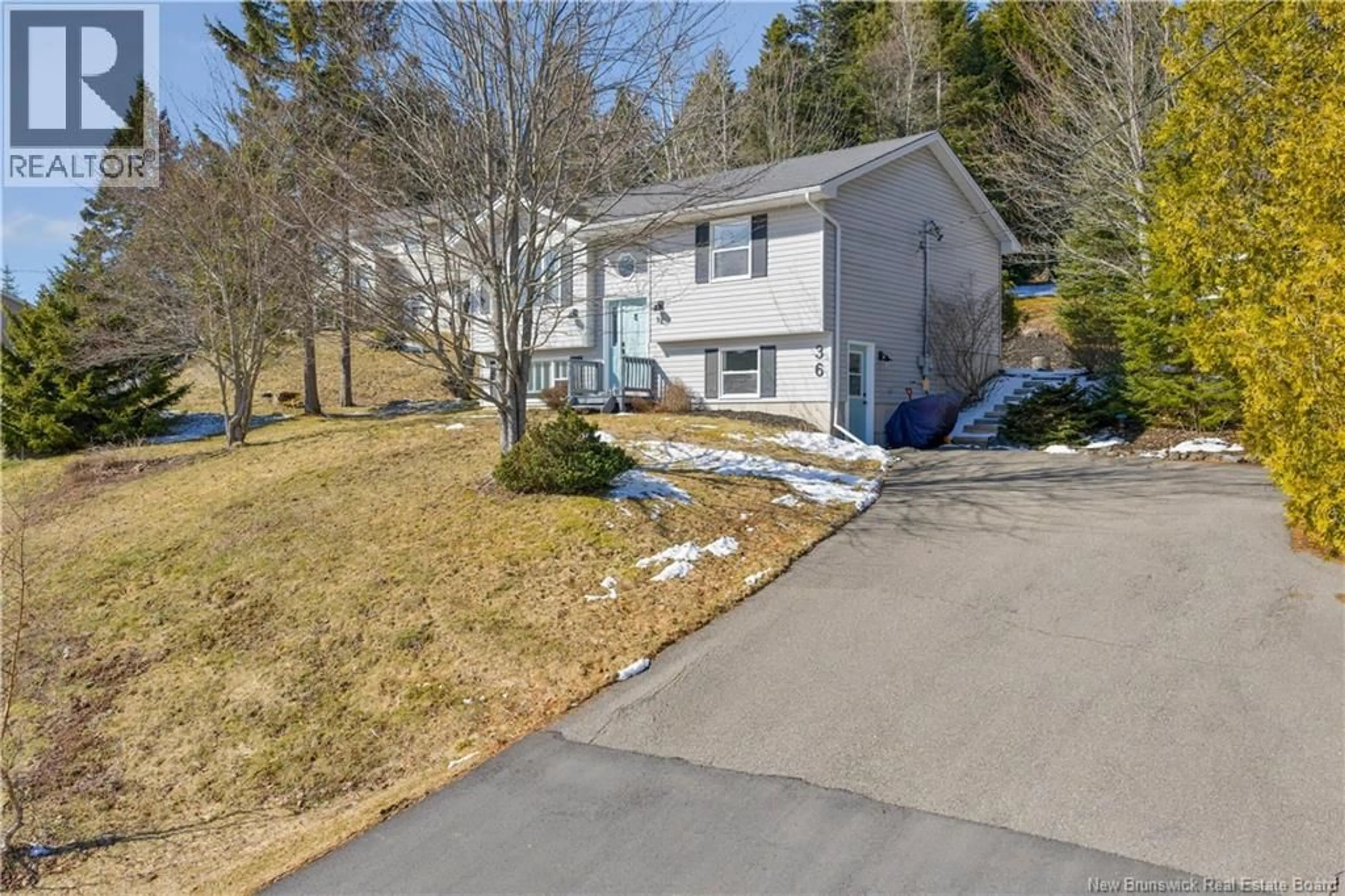 A pic from outside/outdoor area/front of a property/back of a property/a pic from drone, street for 36 GOLDRUSH DRIVE, Quispamsis New Brunswick E2E5Z7