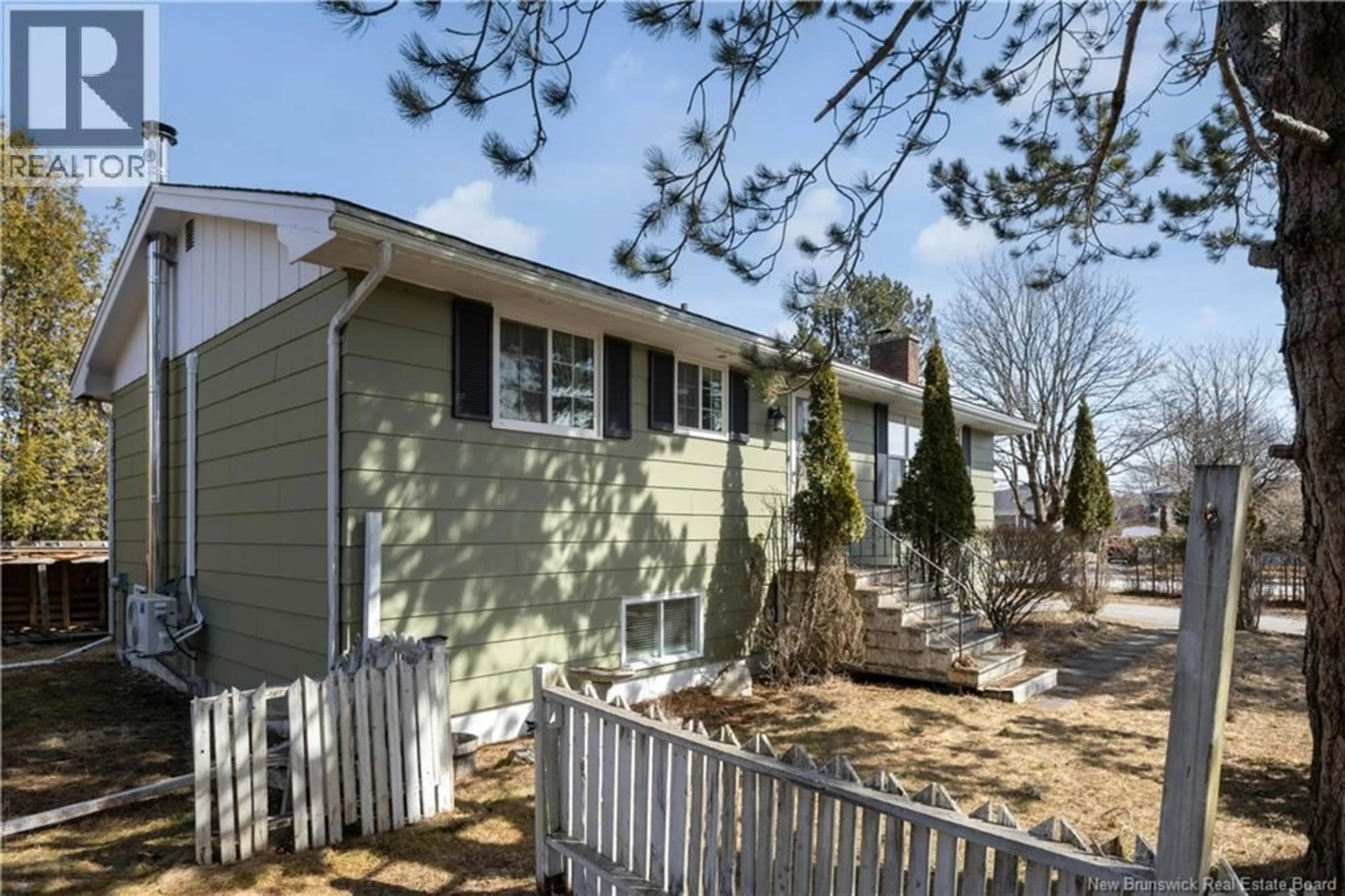 Home with vinyl exterior material, street for 2 SYLVIA DRIVE, Saint John New Brunswick E2J3K1