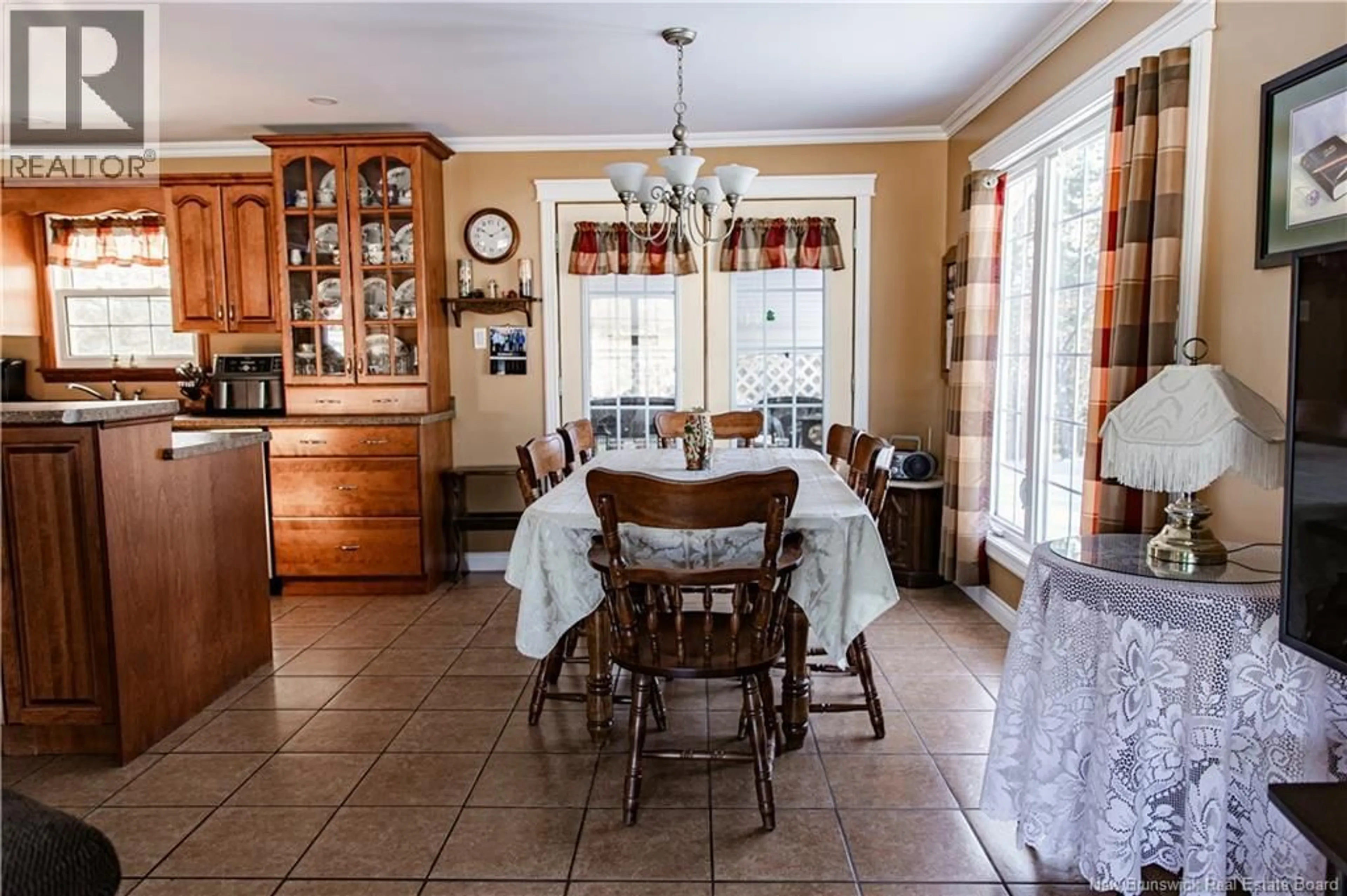 Dining room, ceramic/tile floor for 343 ESTEY ROAD, Waterville New Brunswick E7P1H8