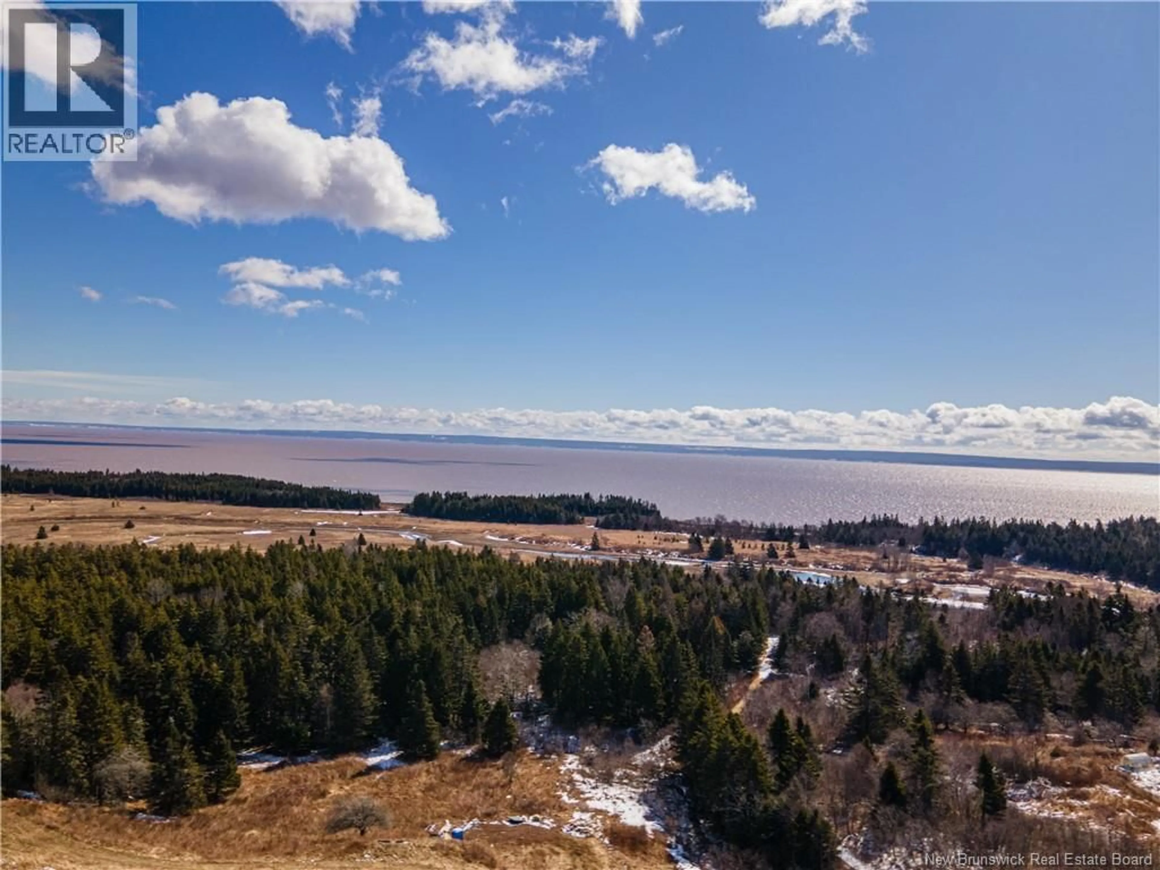A pic from outside/outdoor area/front of a property/back of a property/a pic from drone, water/lake/river/ocean view for 1195 ROUTE 915, New Horton New Brunswick E4H1W4