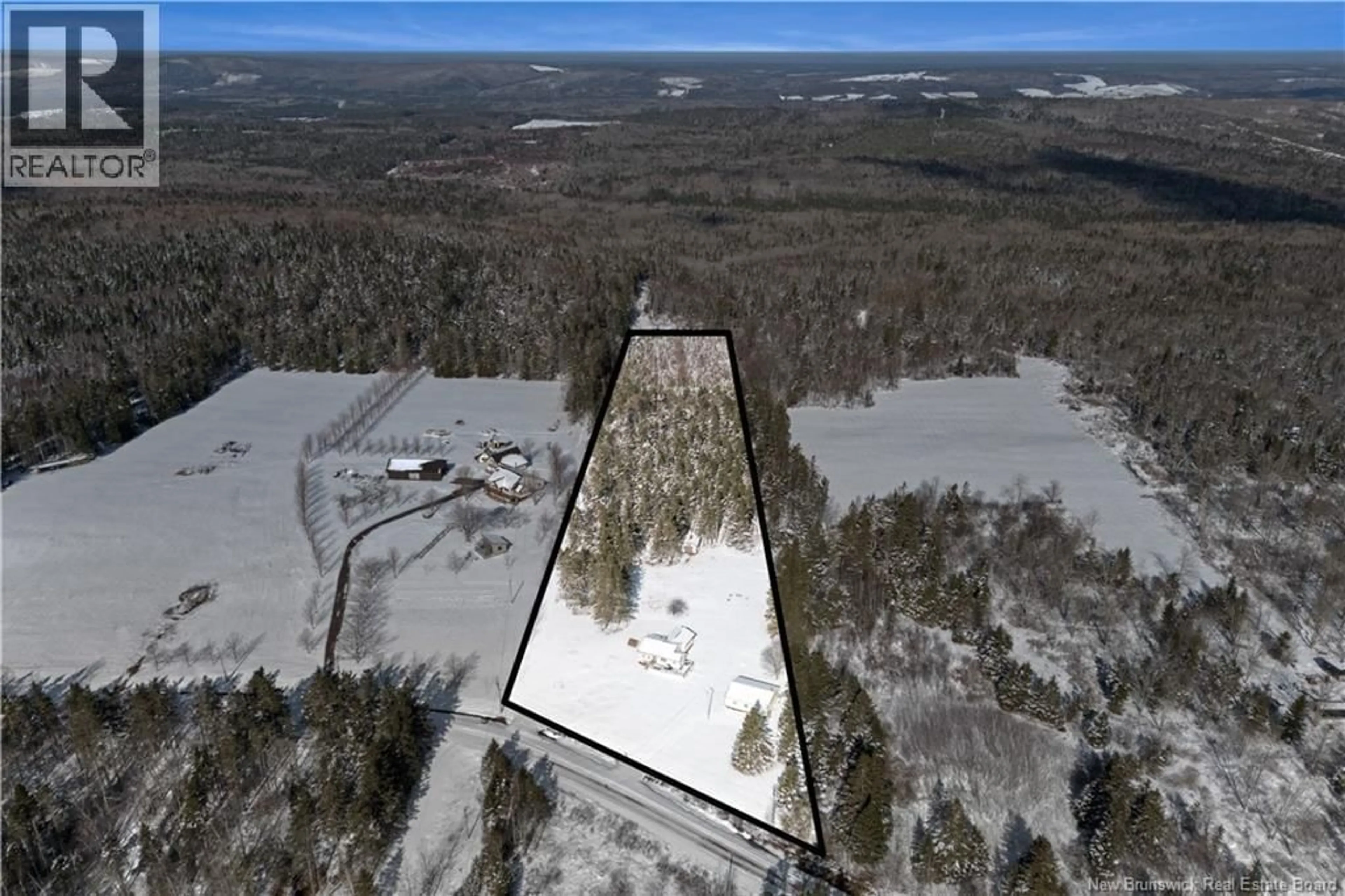 A pic from outside/outdoor area/front of a property/back of a property/a pic from drone, unknown for 609 JORDAN MOUNTAIN ROAD, Jordan Mountain New Brunswick E4G1C1