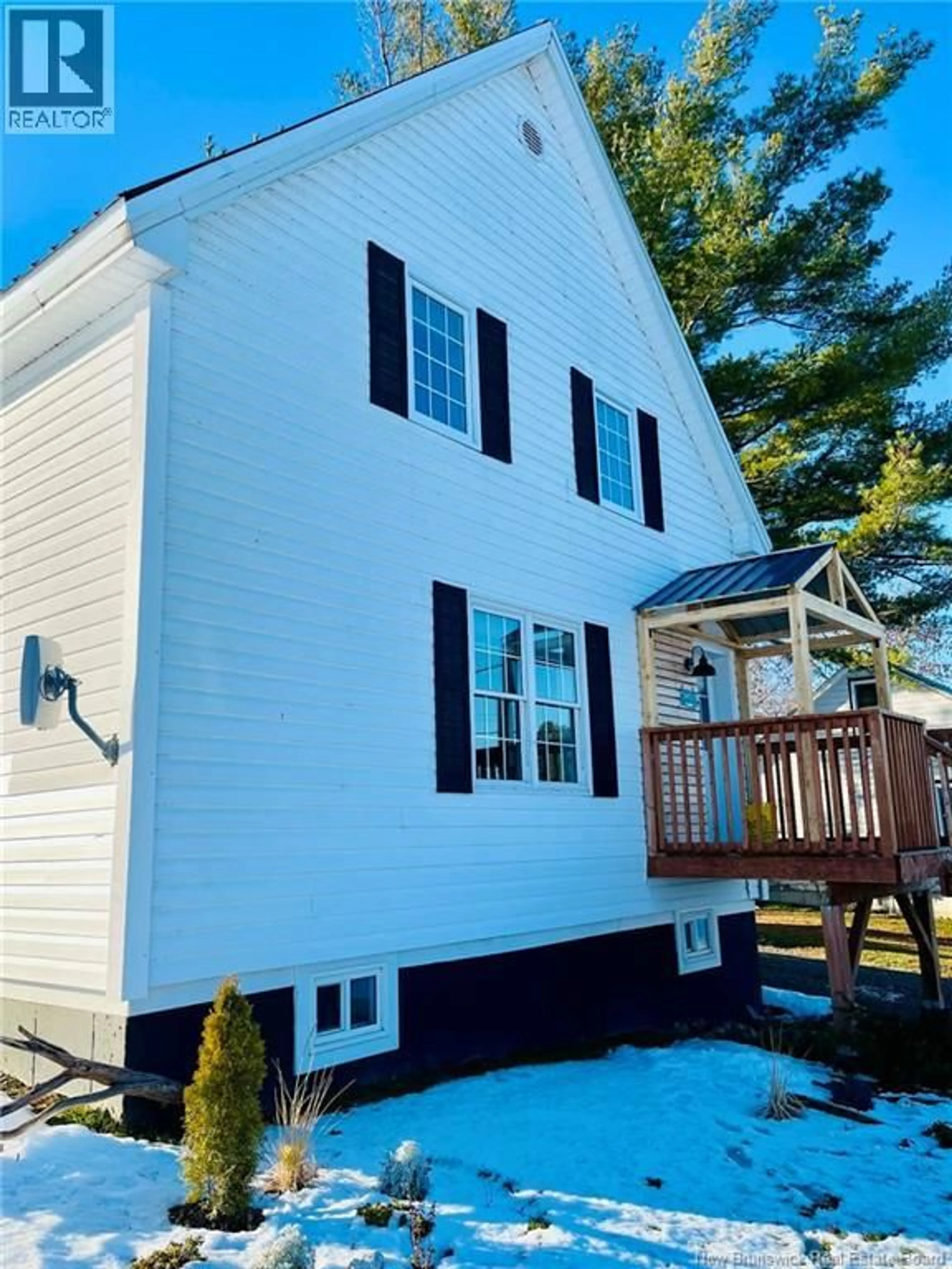 Home with vinyl exterior material, street for 2657 103 ROUTE, Somerville New Brunswick E7P3A6