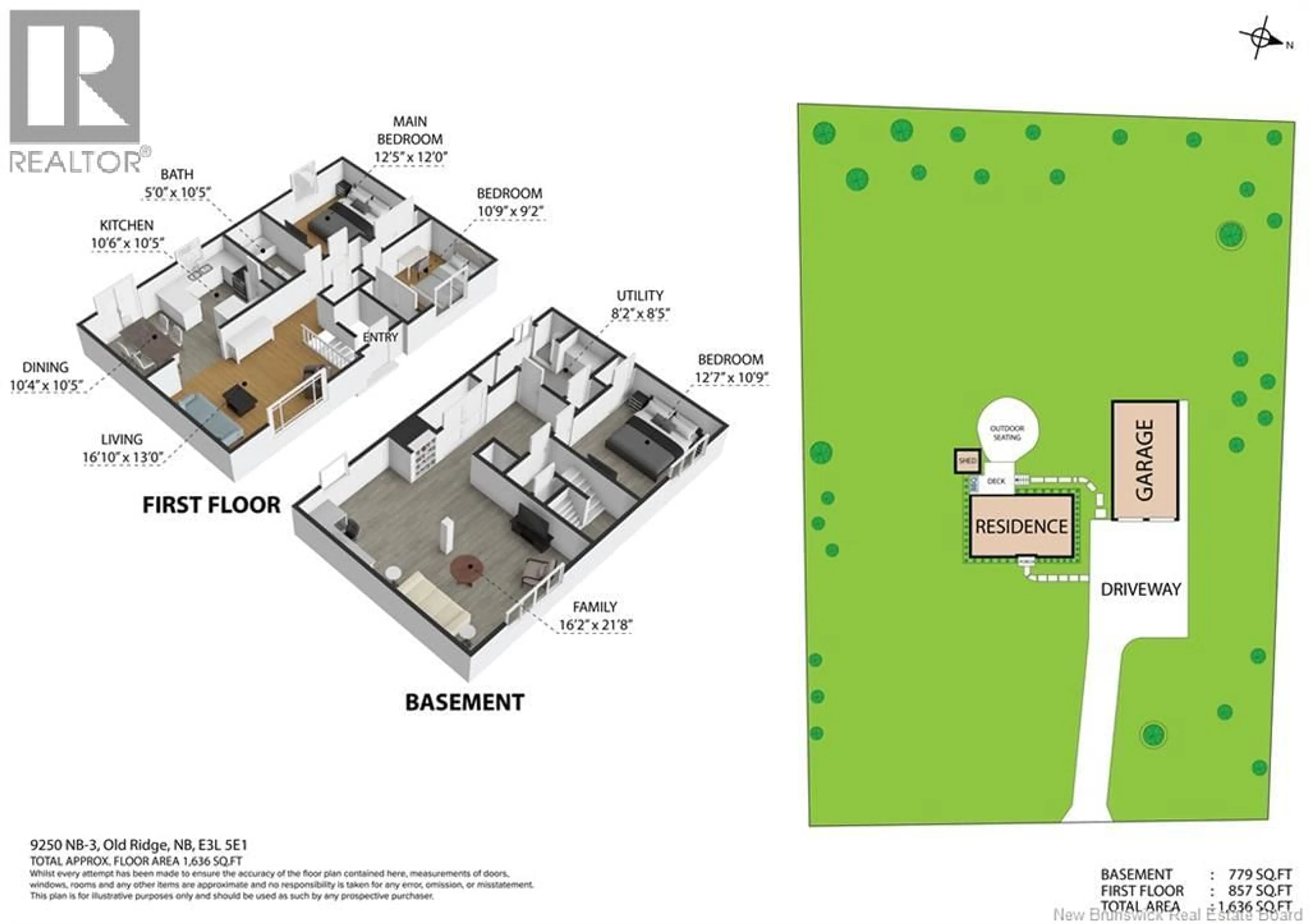 Floor plan for 9250 ROUTE 3, Old Ridge New Brunswick E3L4X3