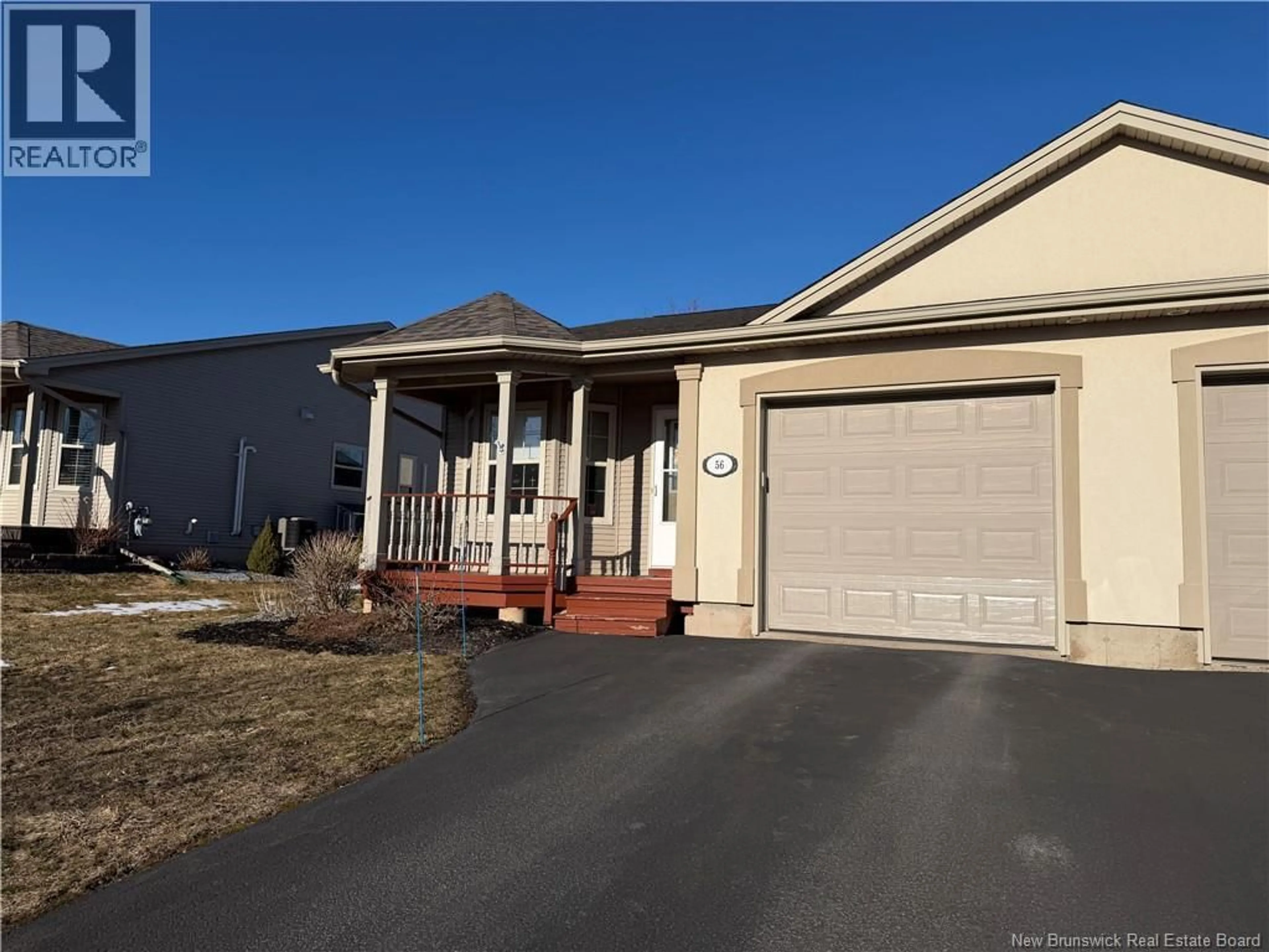 Home with vinyl exterior material, street for 56 COLBY CRESCENT, Moncton New Brunswick E1G5M3