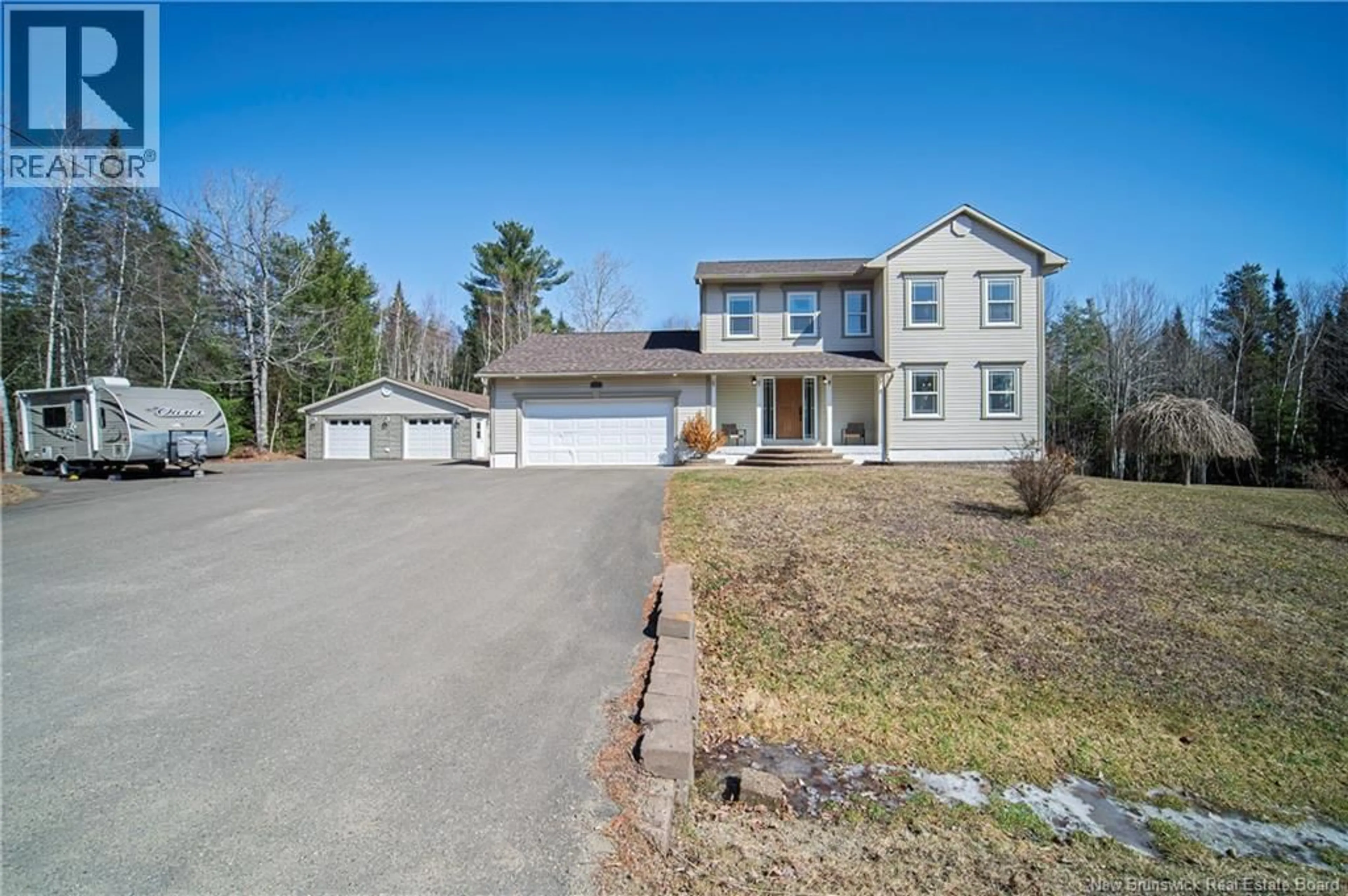 A pic from outside/outdoor area/front of a property/back of a property/a pic from drone, street for 17 COLTON DRIVE, Haneytown New Brunswick E2V0E6