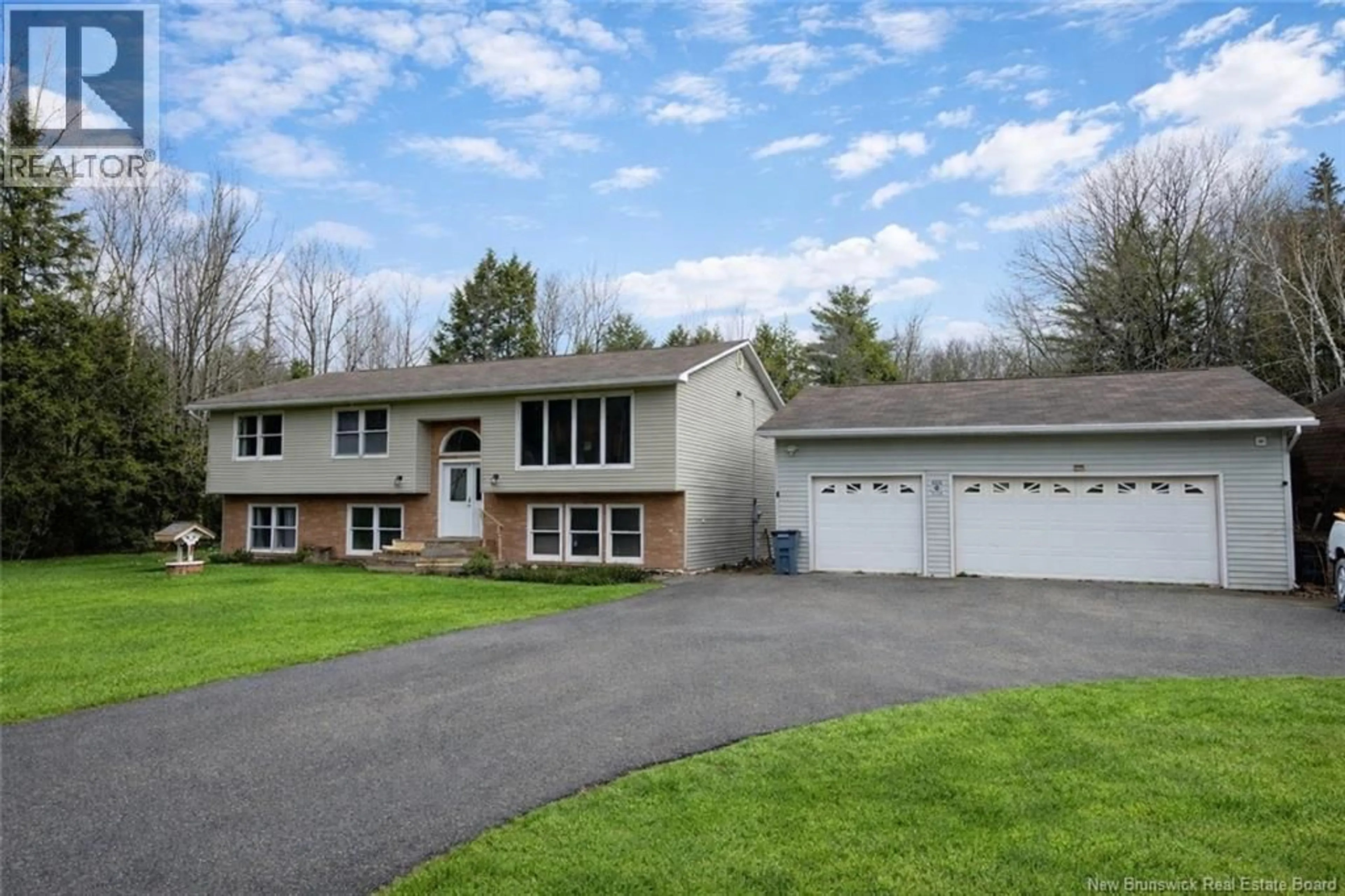 Home with vinyl exterior material, street for 20 BURTON EVERGREEN DRIVE, Burton New Brunswick E2V3E7
