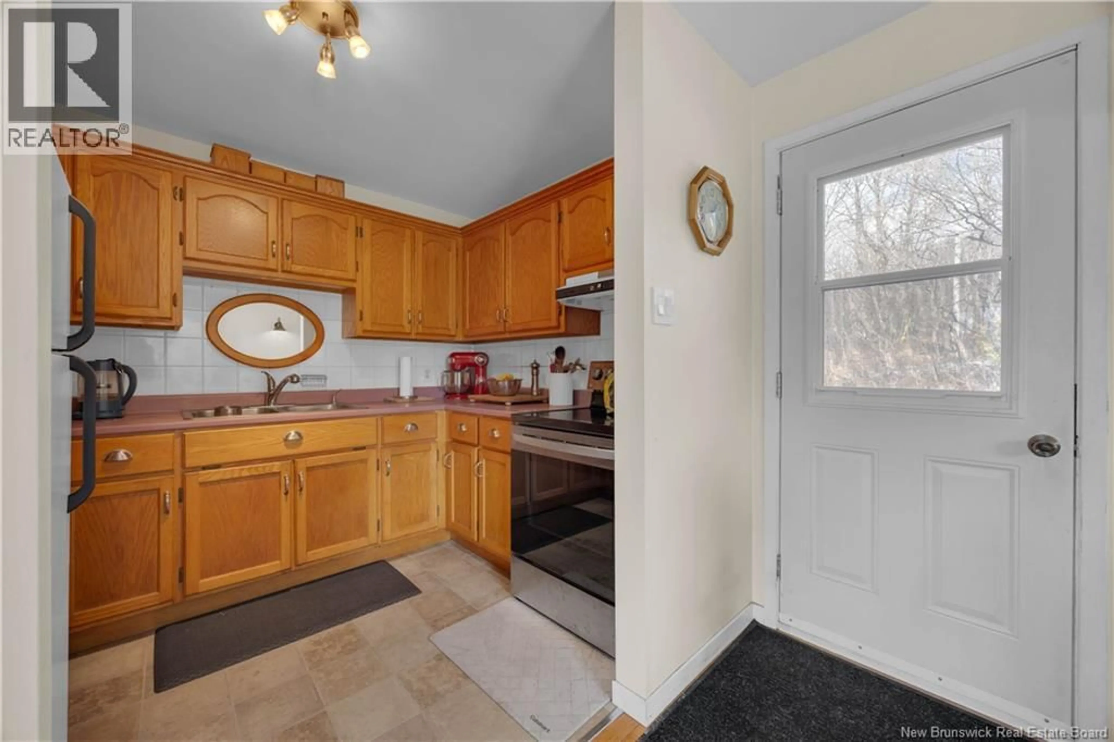 Standard kitchen, ceramic/tile floor for 2 HATFIELD ROAD, Clifton Royal New Brunswick E5S2A8