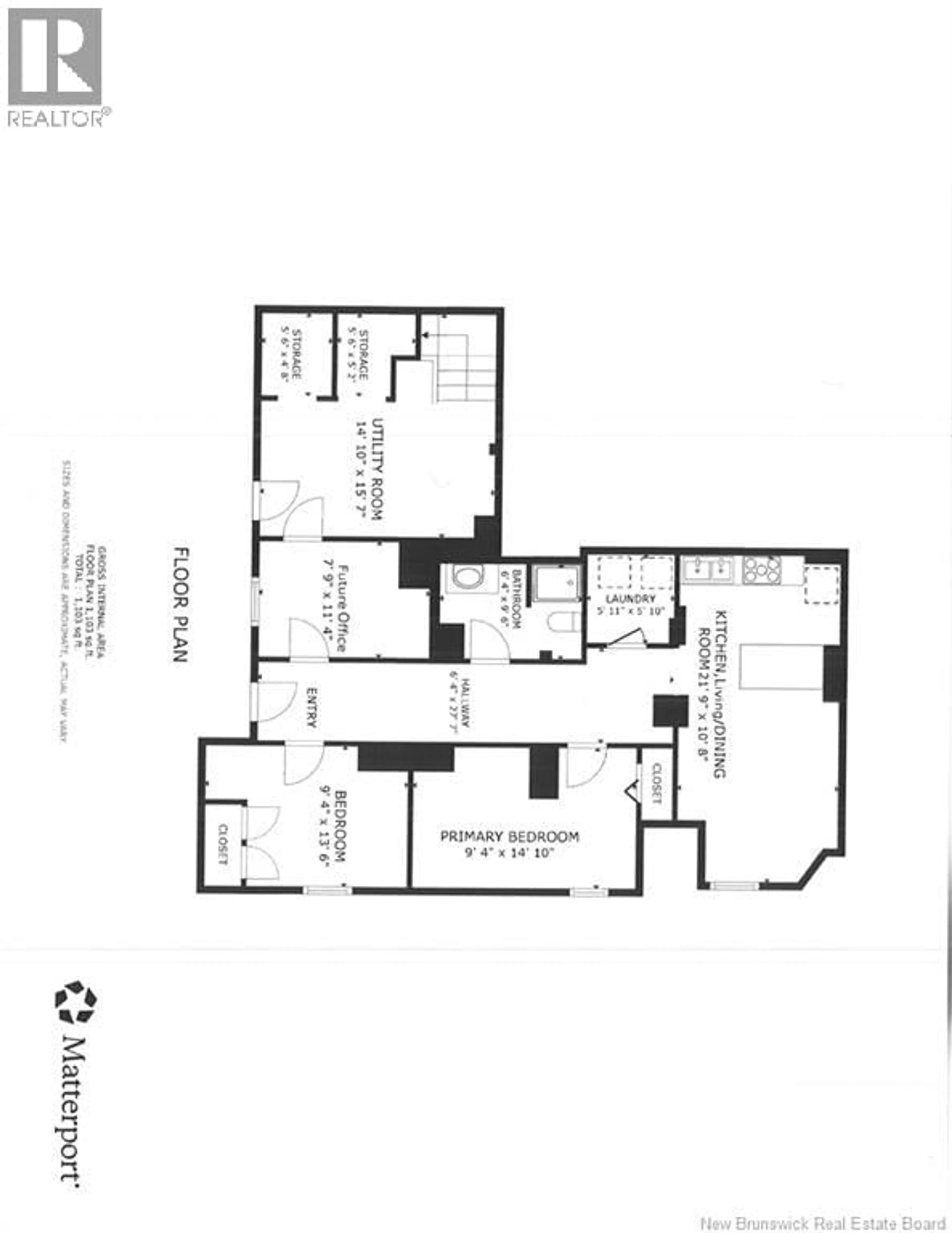 Floor plan for 194-196 DUKE STREET, Saint John New Brunswick E2L1N8