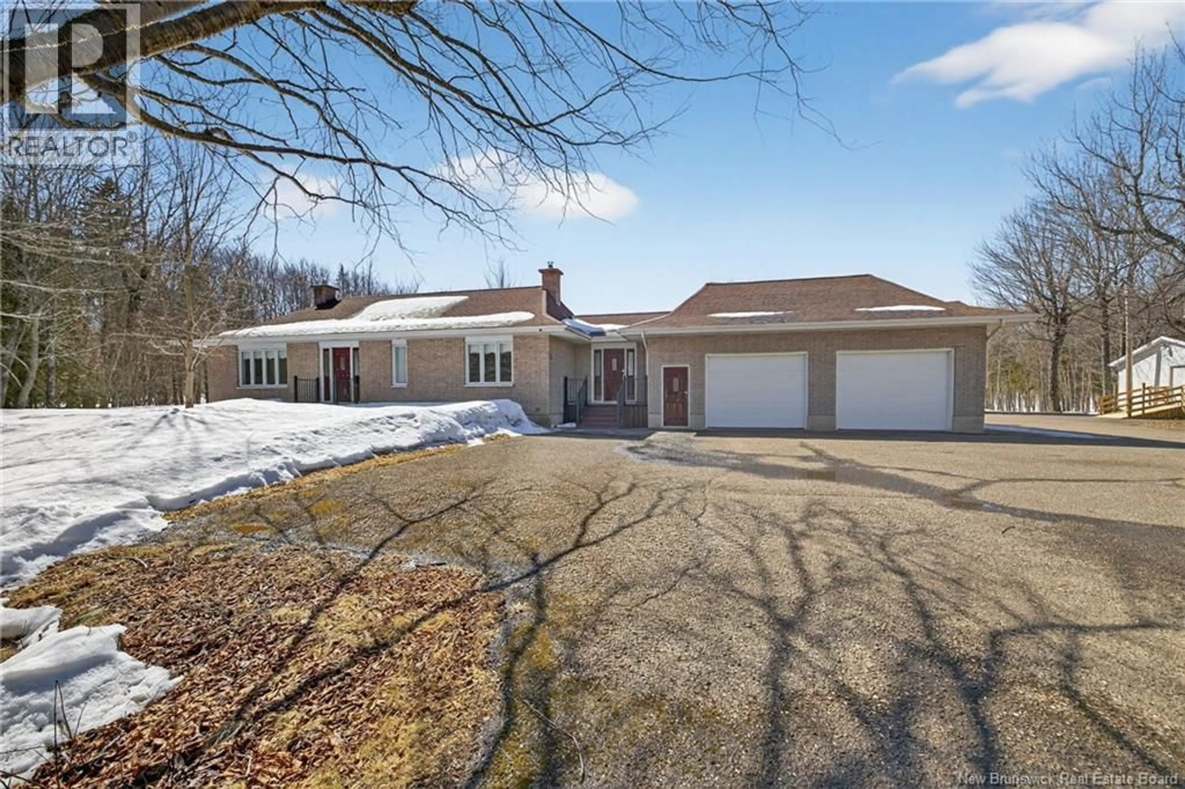 A pic from outside/outdoor area/front of a property/back of a property/a pic from drone, street for 231 RUE DELAGARDE RUE, Saint-Isidore New Brunswick E8M1H7