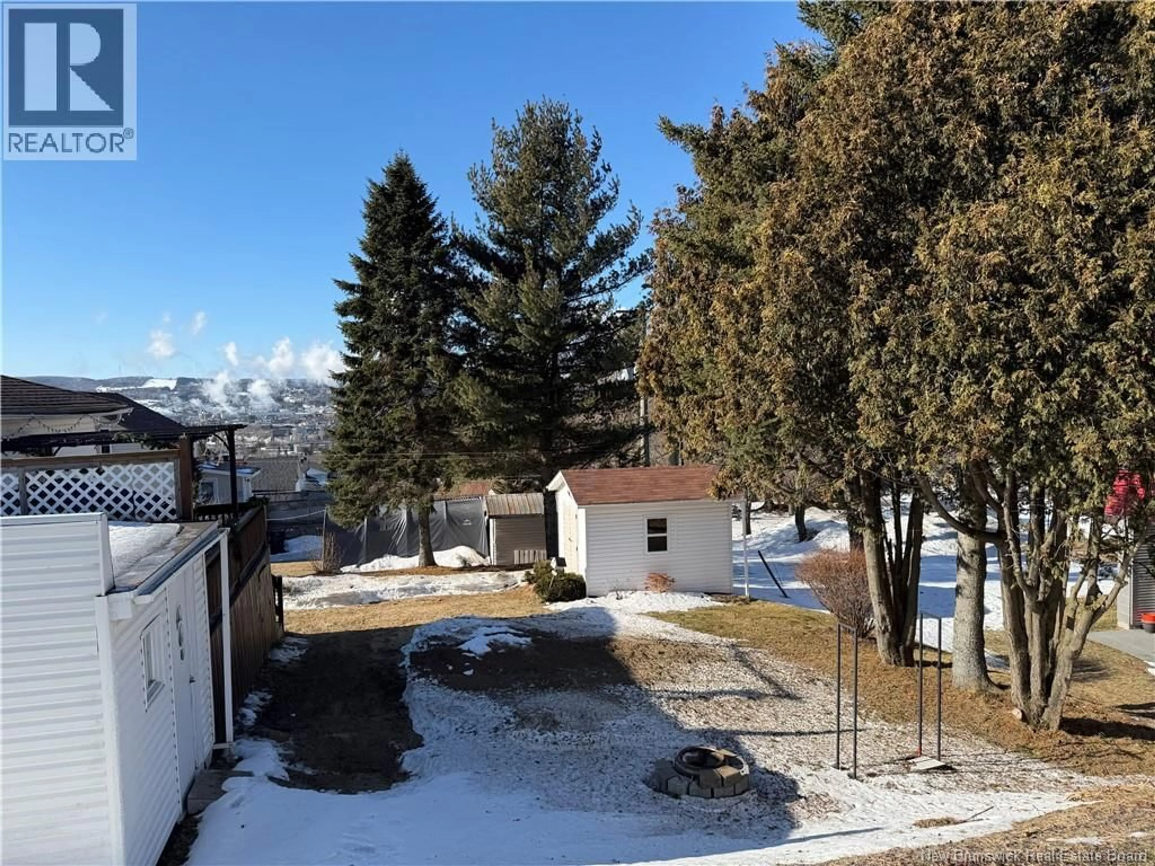 A pic from outside/outdoor area/front of a property/back of a property/a pic from drone, mountain view for 164 ST-GEORGES AVENUE, Edmundston New Brunswick E3V2W4