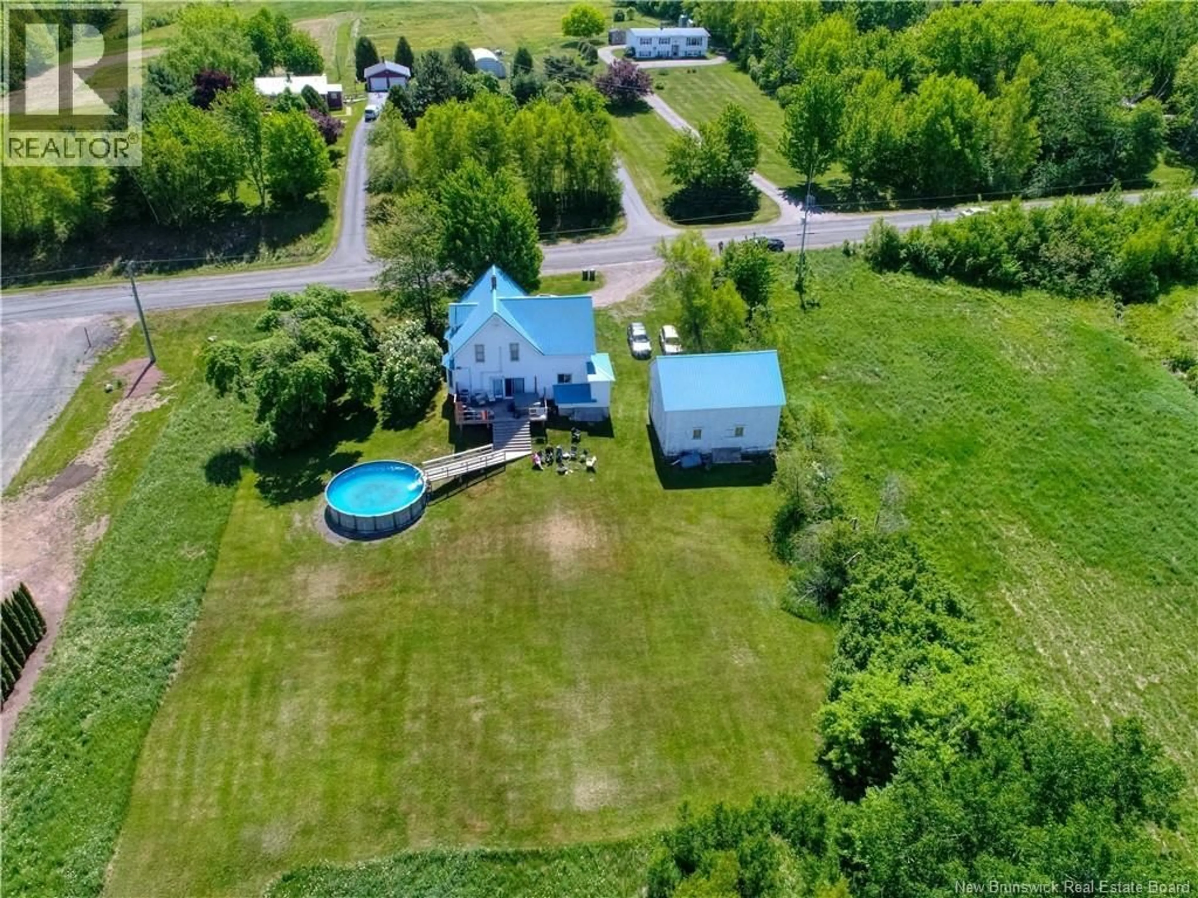 A pic from outside/outdoor area/front of a property/back of a property/a pic from drone, unknown for 852 ROUTE 710, Codys New Brunswick E4C1B8