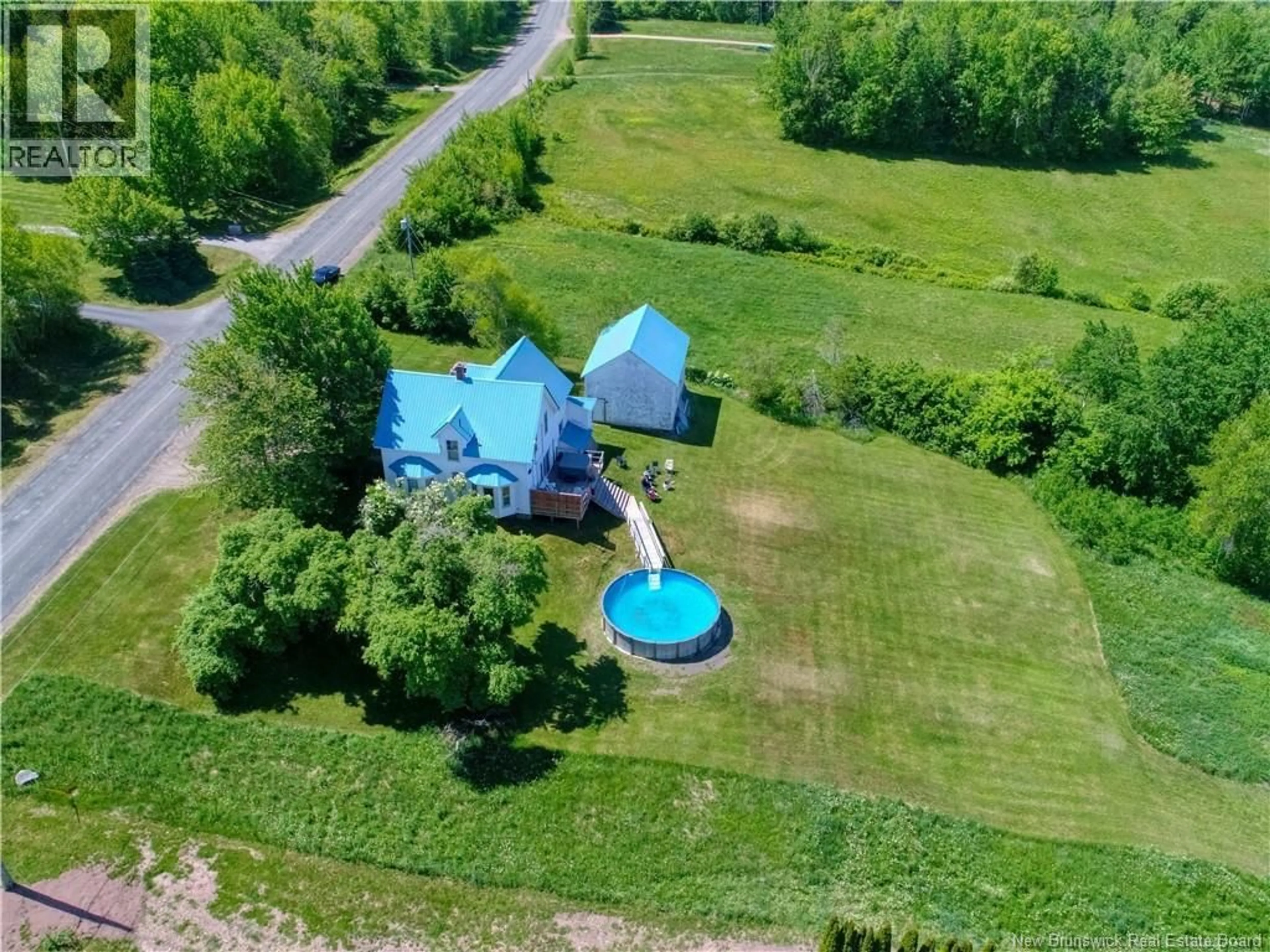 A pic from outside/outdoor area/front of a property/back of a property/a pic from drone, unknown for 852 ROUTE 710, Codys New Brunswick E4C1B8