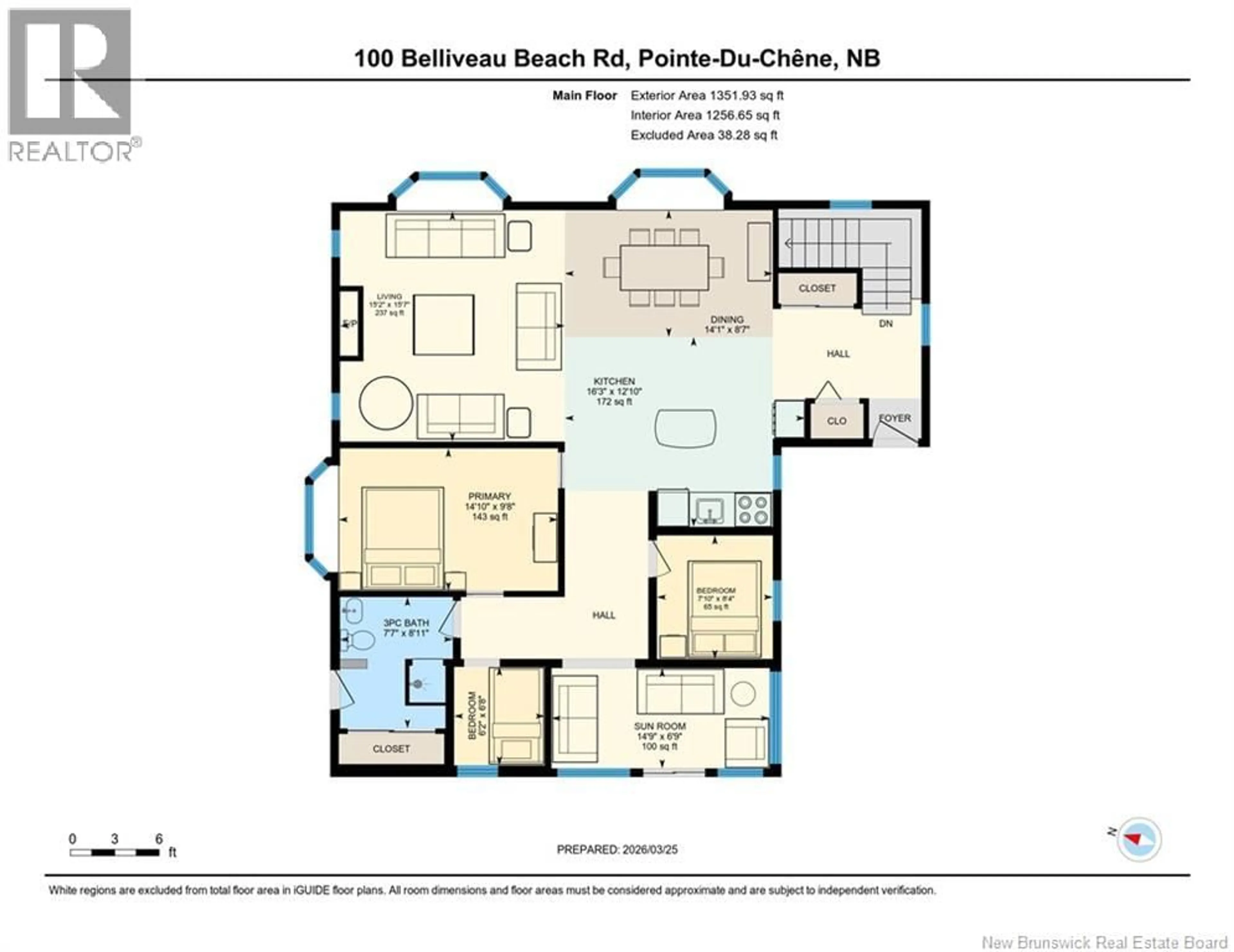 Floor plan for 100 BELLIVEAU BEACH ROAD, Pointe-Du-Chêne New Brunswick E4P3W6