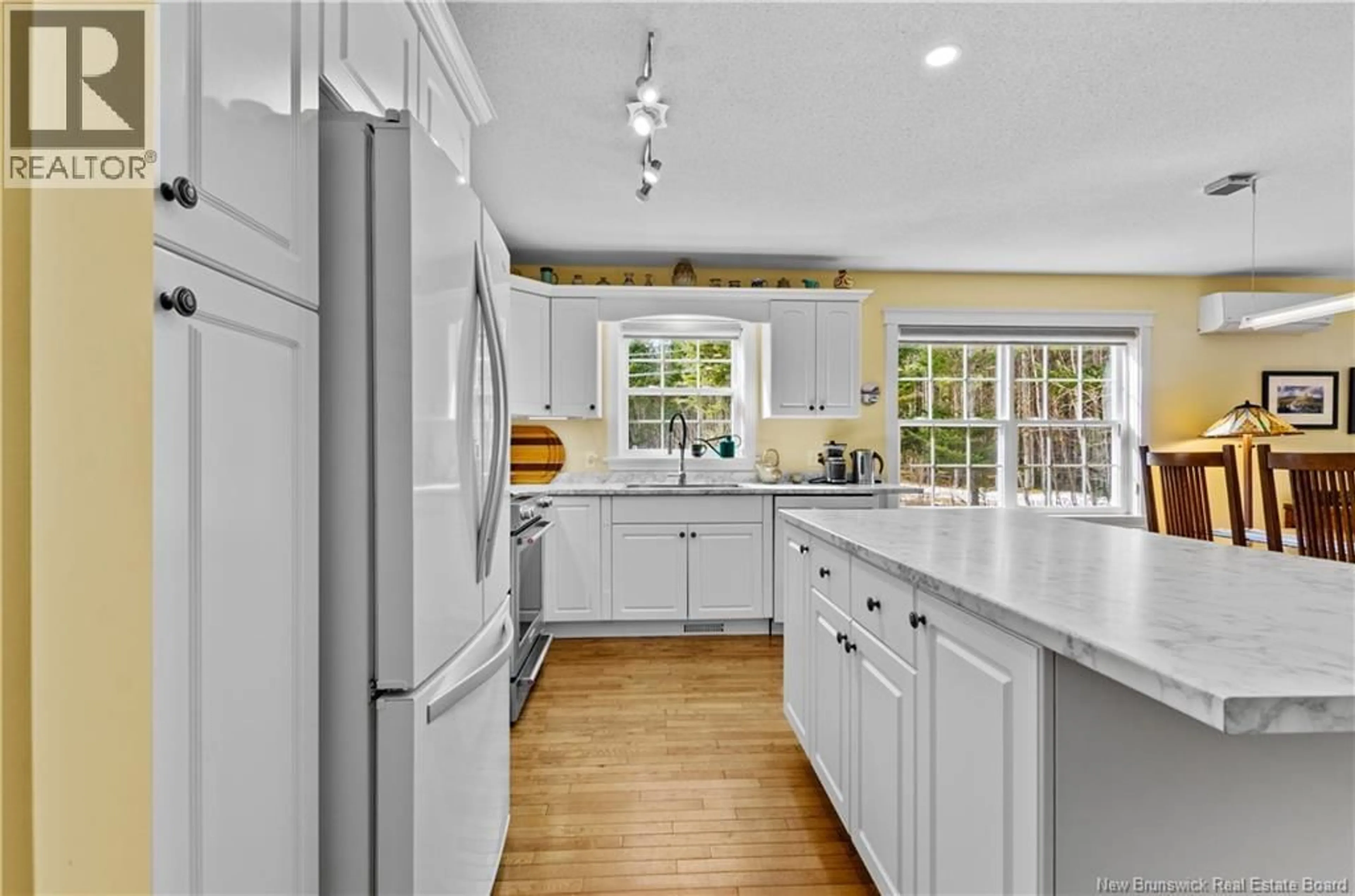 Open concept kitchen, ceramic/tile floor for 46 MILLRIDGE LANE, Marysville New Brunswick E3A0S7