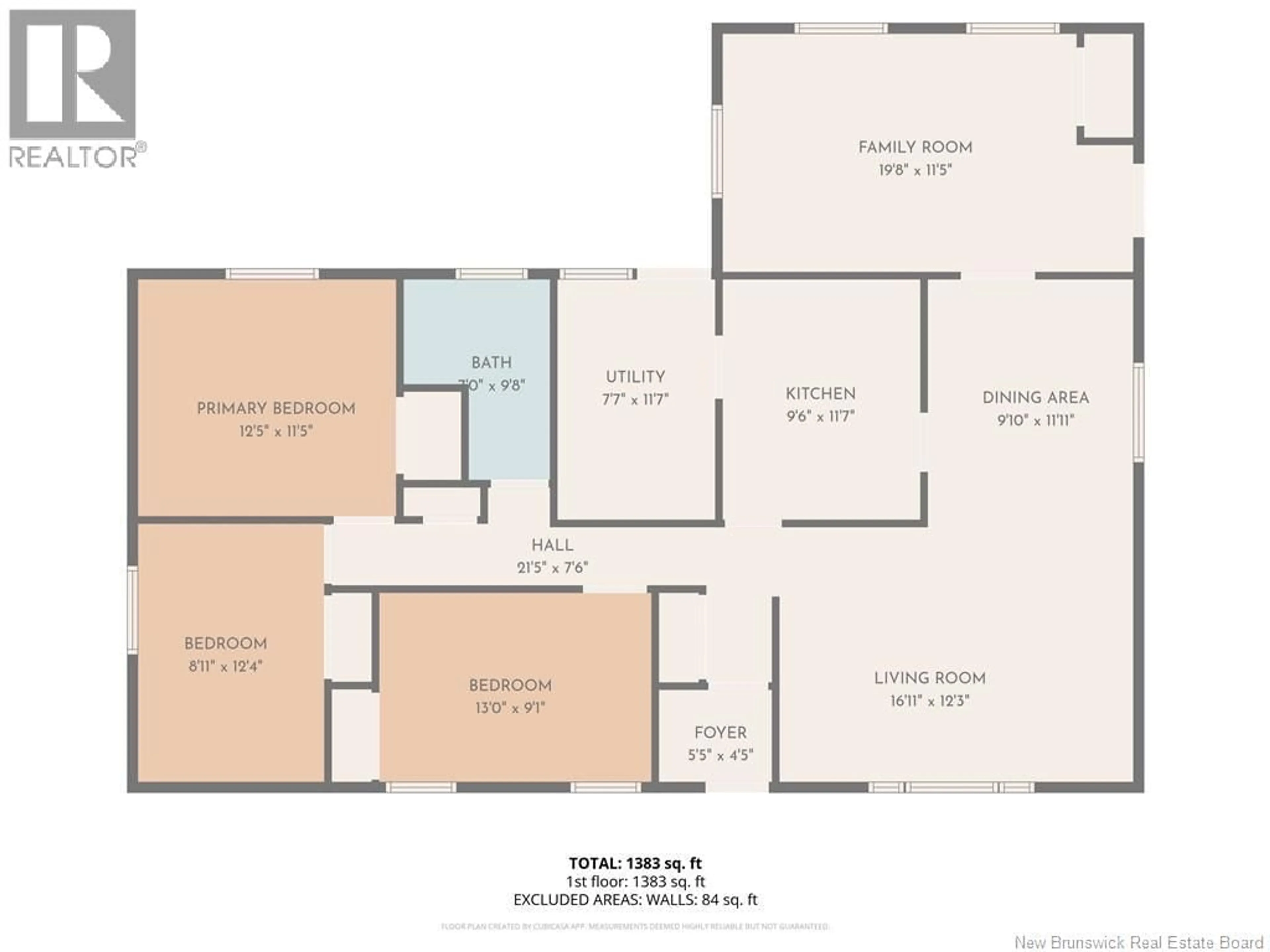 Floor plan for 310 RIVER HILL DRIVE, Saint John New Brunswick E2M4T7