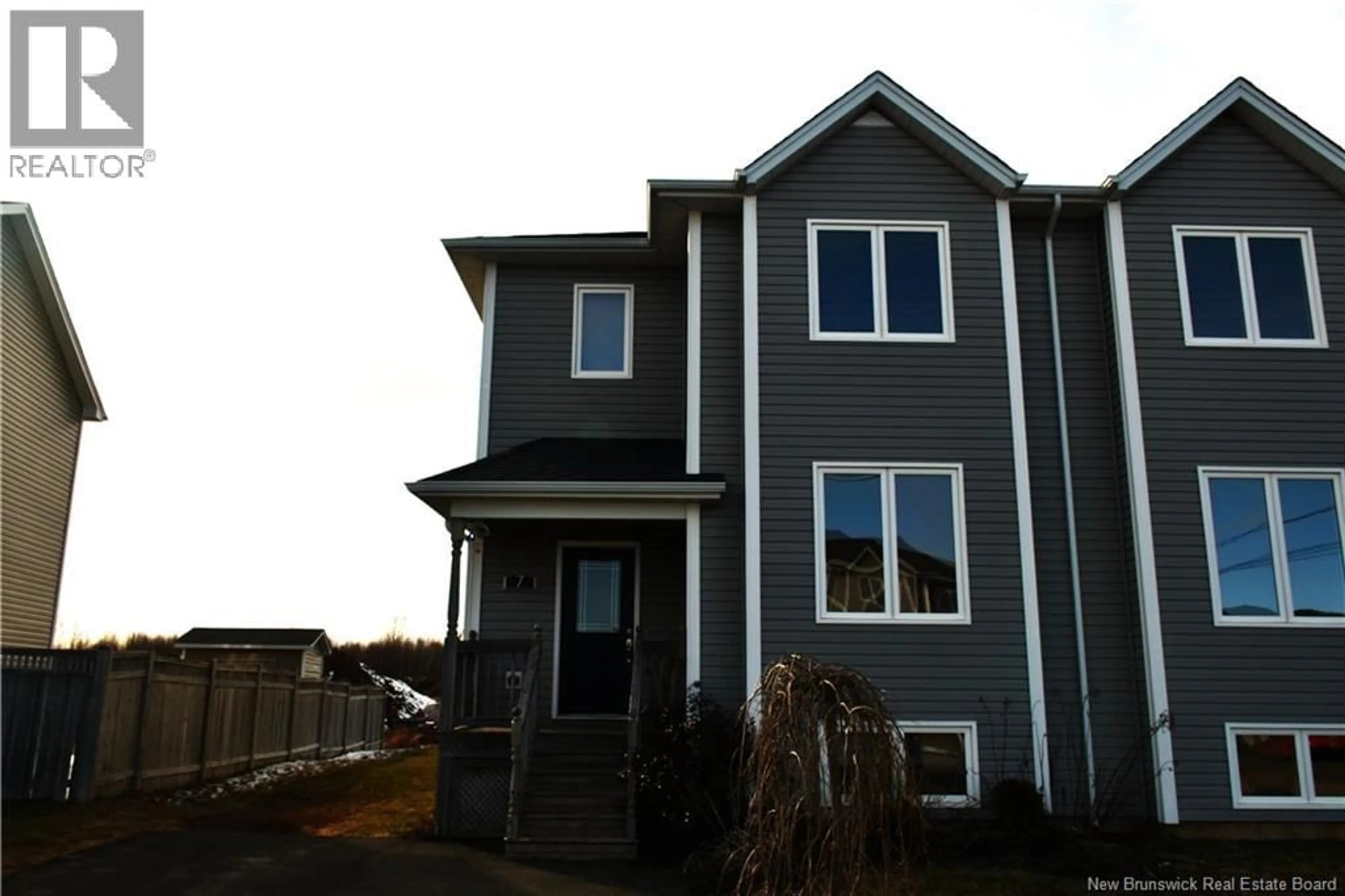 Home with vinyl exterior material, street for 7 BRISTOL CRESCENT, Riverview New Brunswick E1B0T1