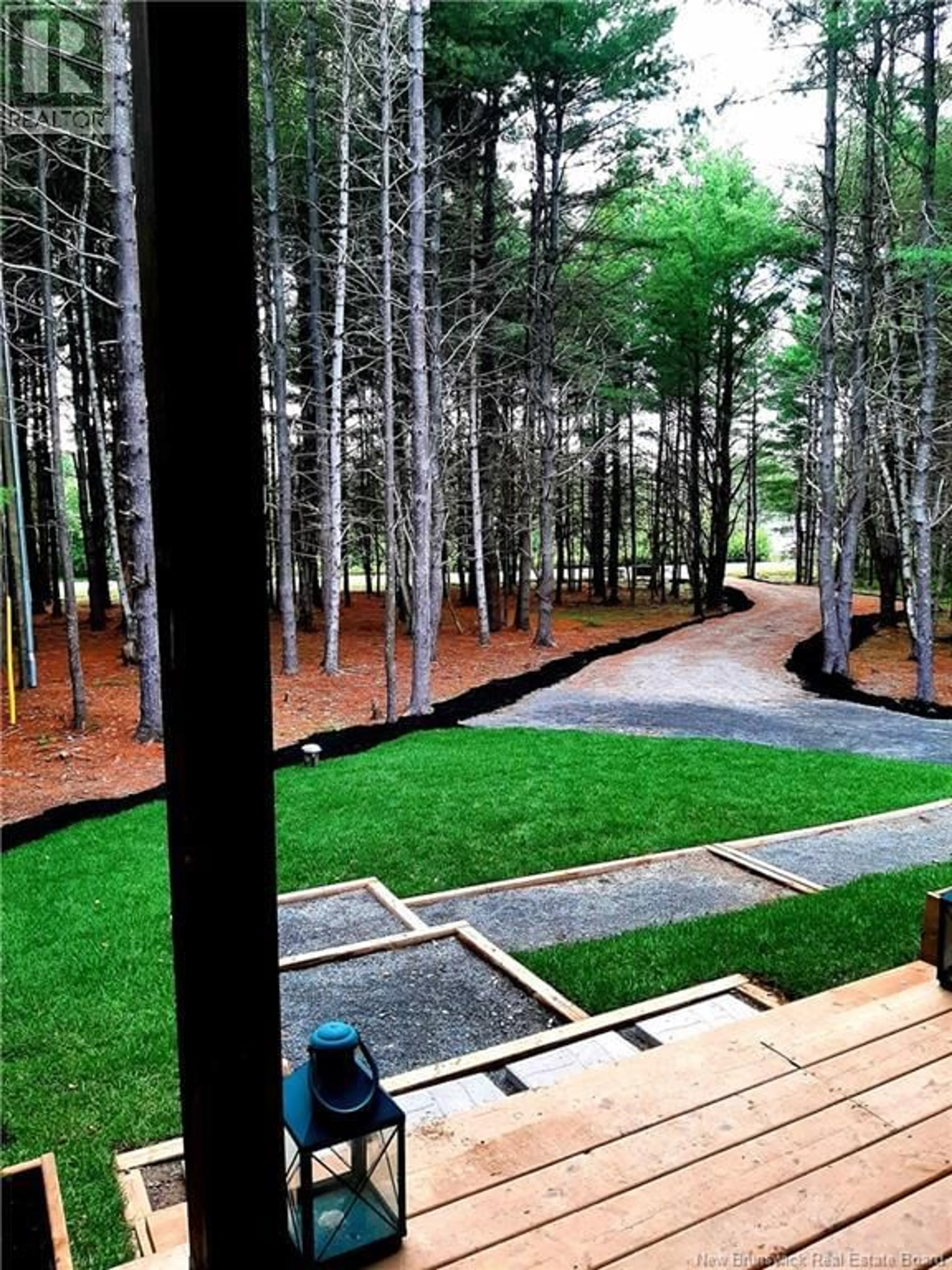 Patio, forest/trees view for 89 DRUMMOND ROAD, Gagetown New Brunswick E5M2X2