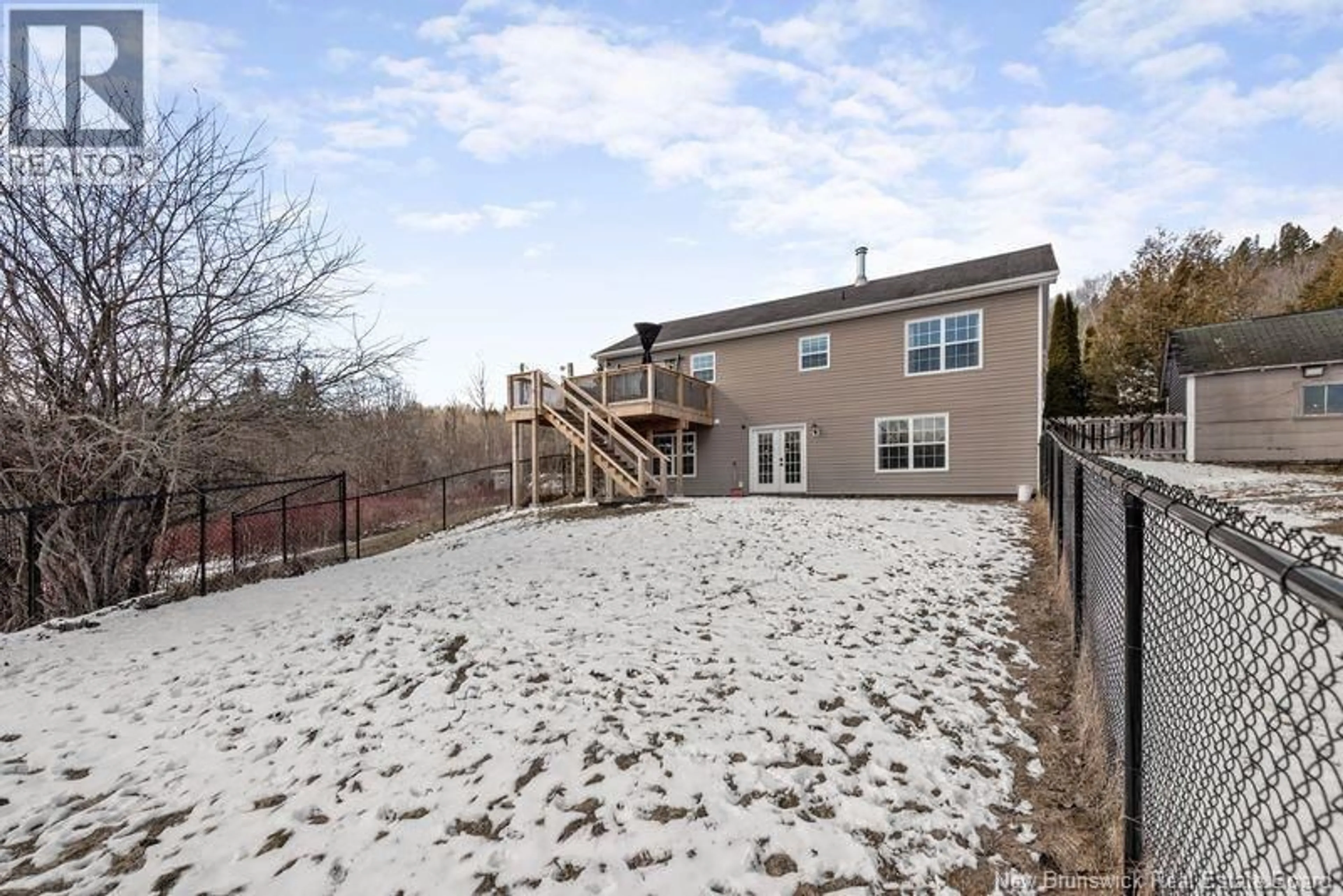 Patio, mountain view for 3181 ROUTE 114, Edgetts Landing New Brunswick E4H2E8