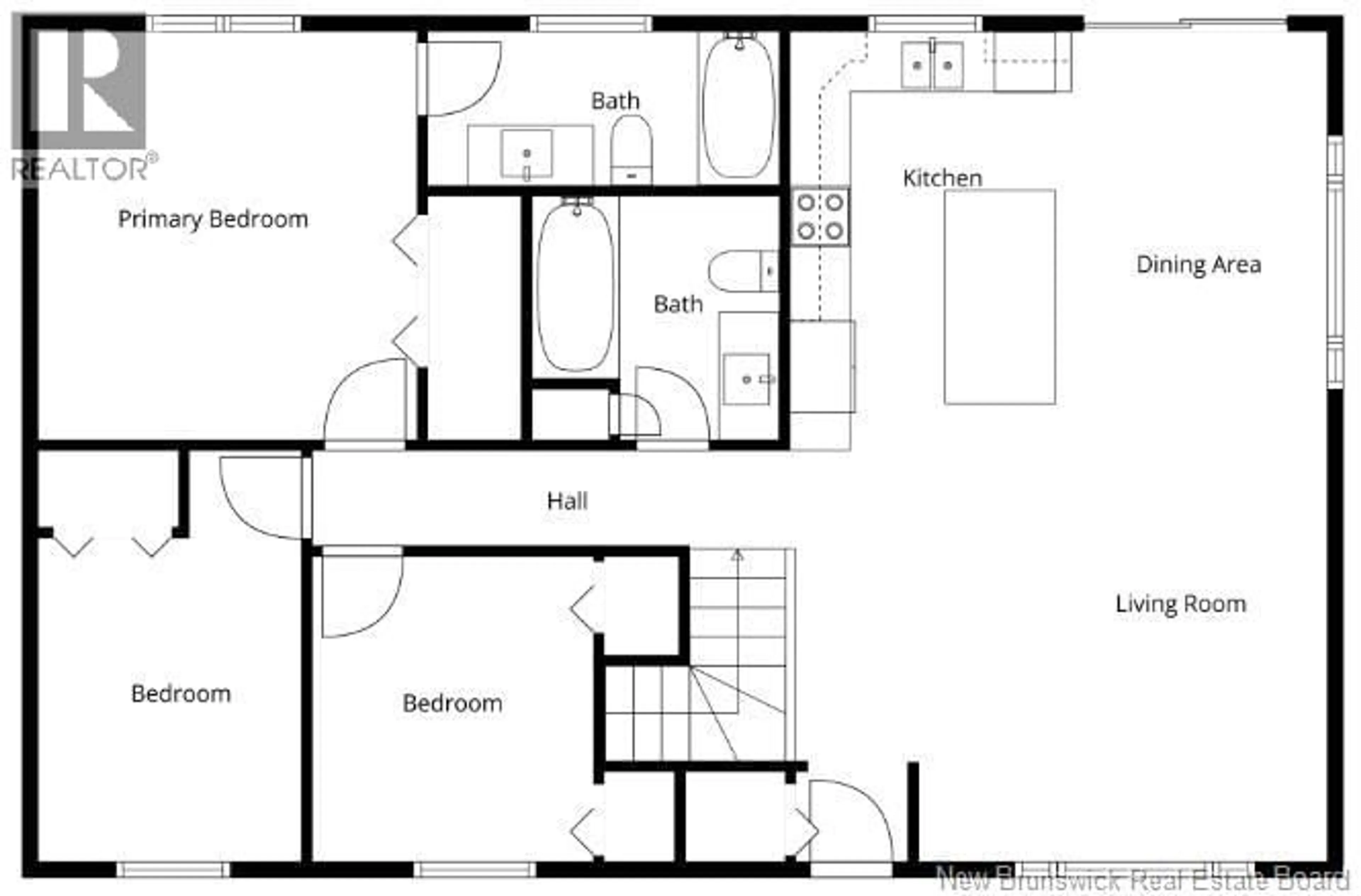 Floor plan for 3181 ROUTE 114, Edgetts Landing New Brunswick E4H2E8