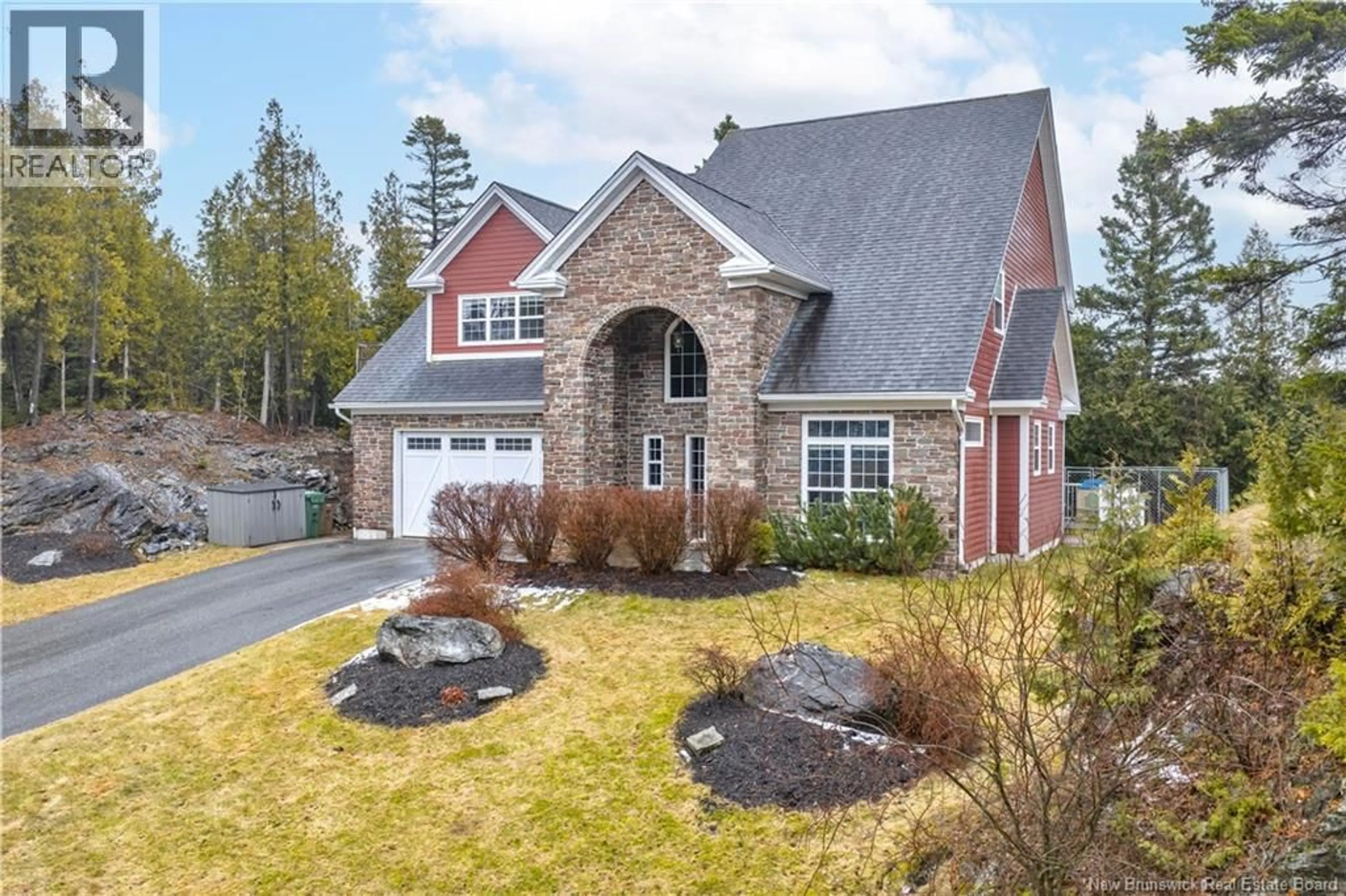 Home with brick exterior material, street for 31 FOX POINT DRIVE, Saint John New Brunswick E2H2Z4