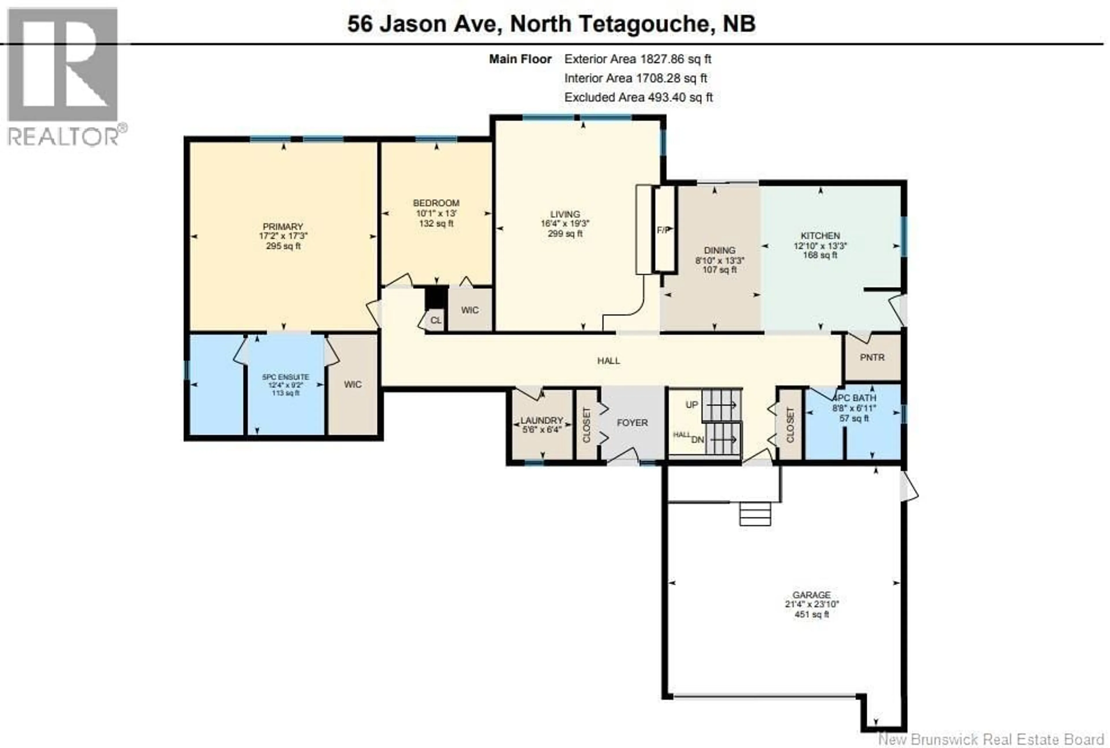Floor plan for 56 JASON AVENUE, North Tetagouche New Brunswick E2A4Y8