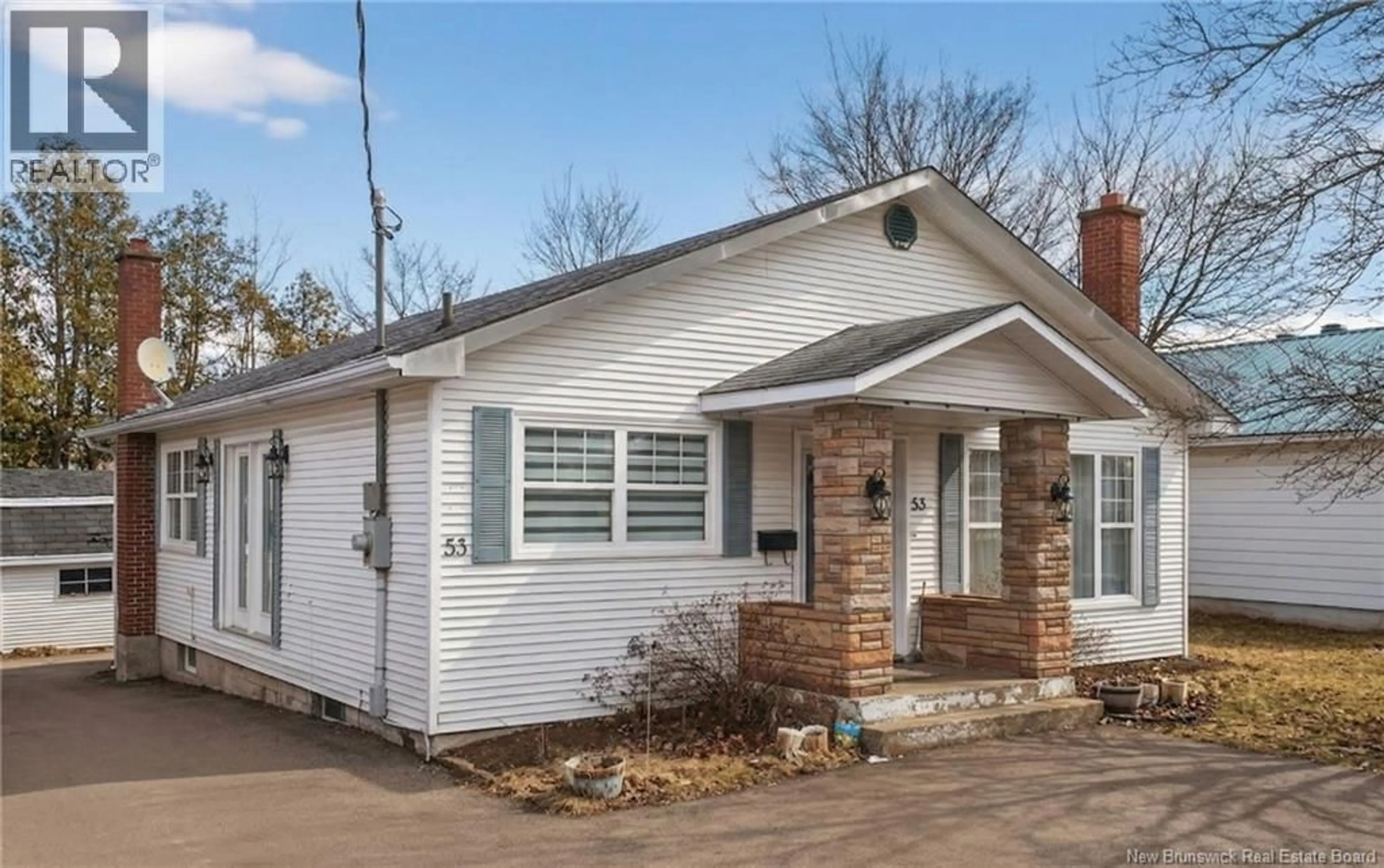 Home with brick exterior material, street for 53 CARNEY AVENUE, Moncton New Brunswick E1C4H6