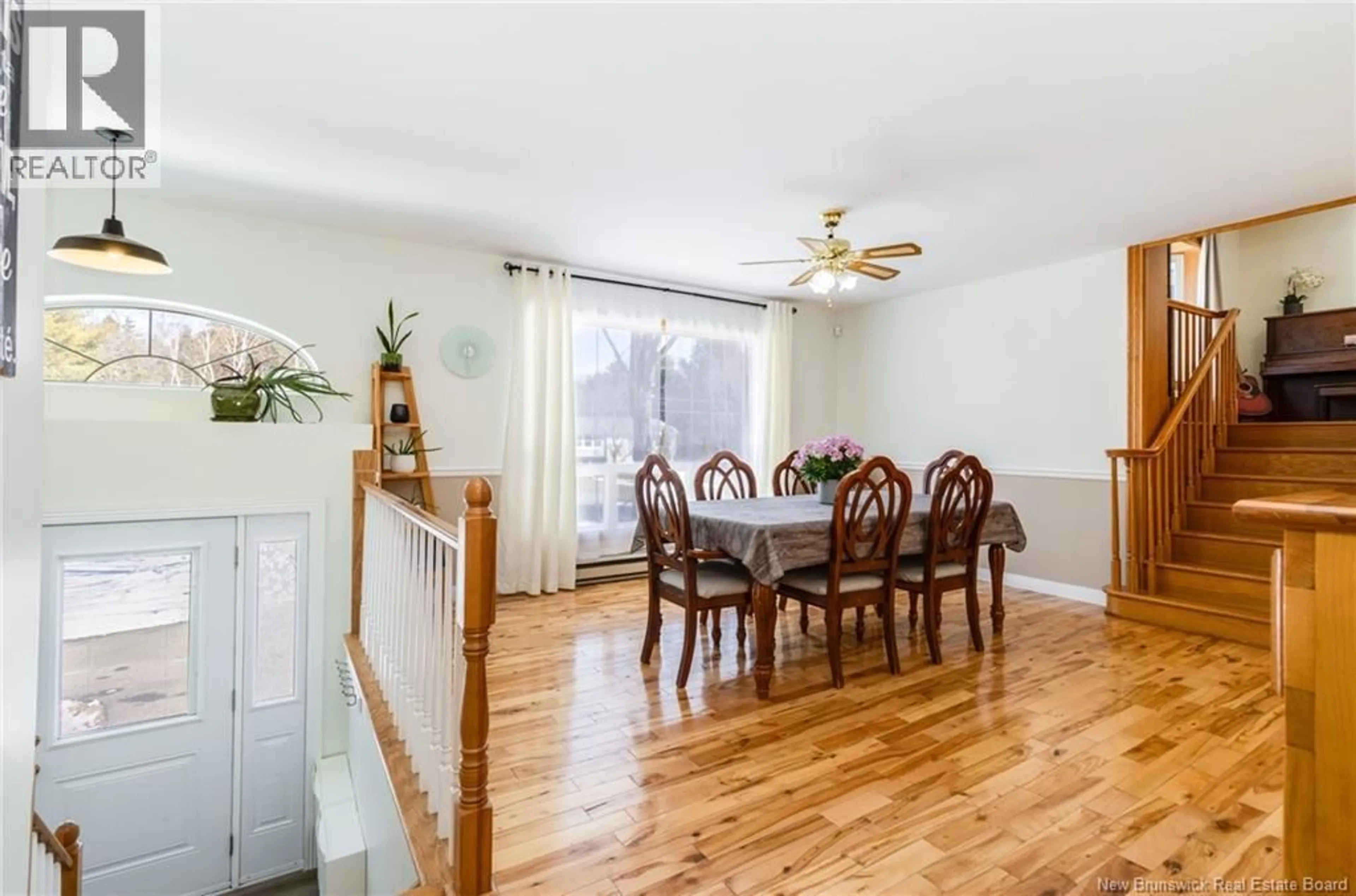 Dining room, wood/laminate floor for 25 BURTON EVERGREEN DRIVE, Burton New Brunswick E2V3E4