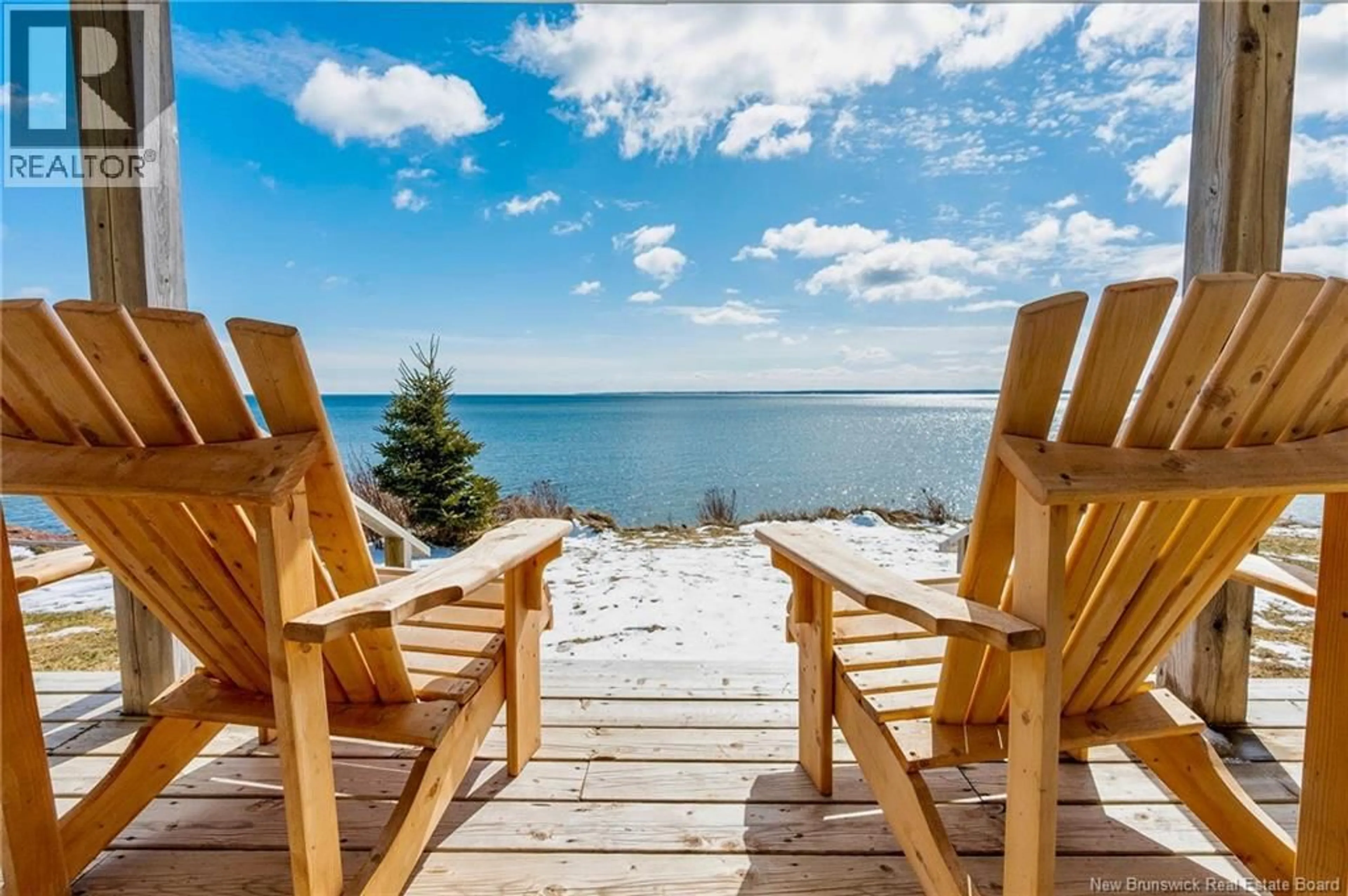 Patio, water/lake/river/ocean view for 95 HICKS BEACH ROAD, Upper Cape New Brunswick E4L3E7