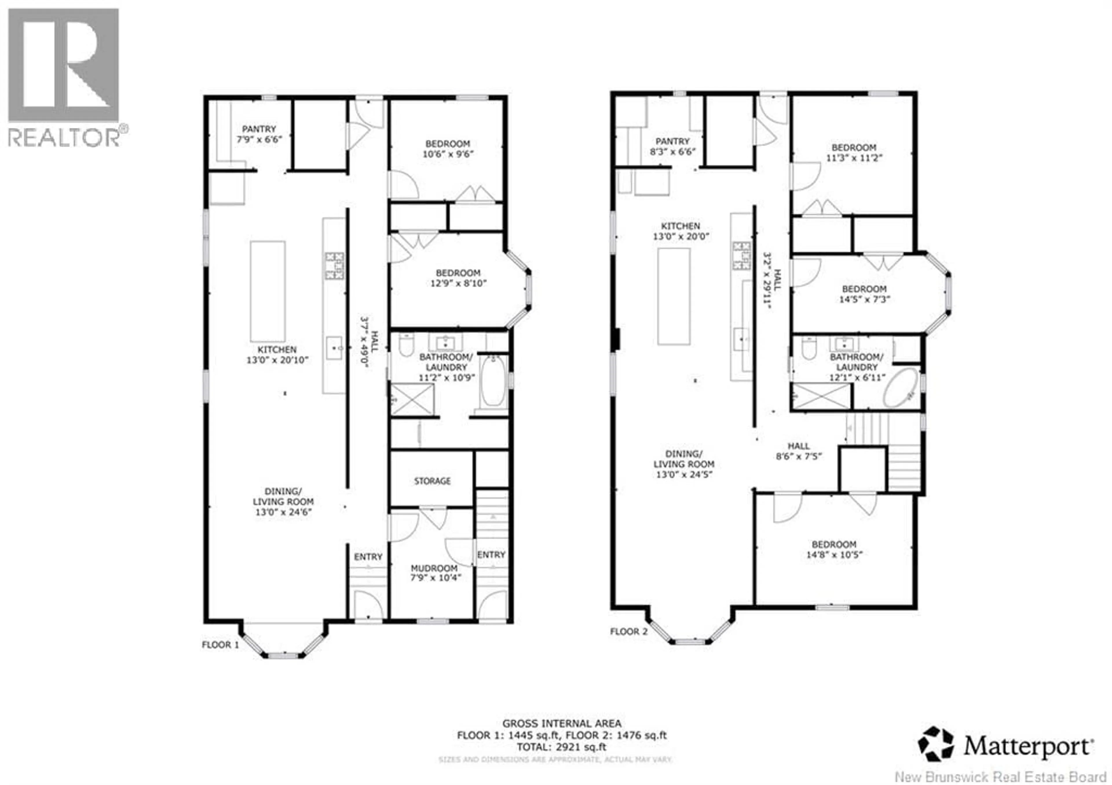 Floor plan for 208-210 KING ST, Saint John New Brunswick E2L1H3