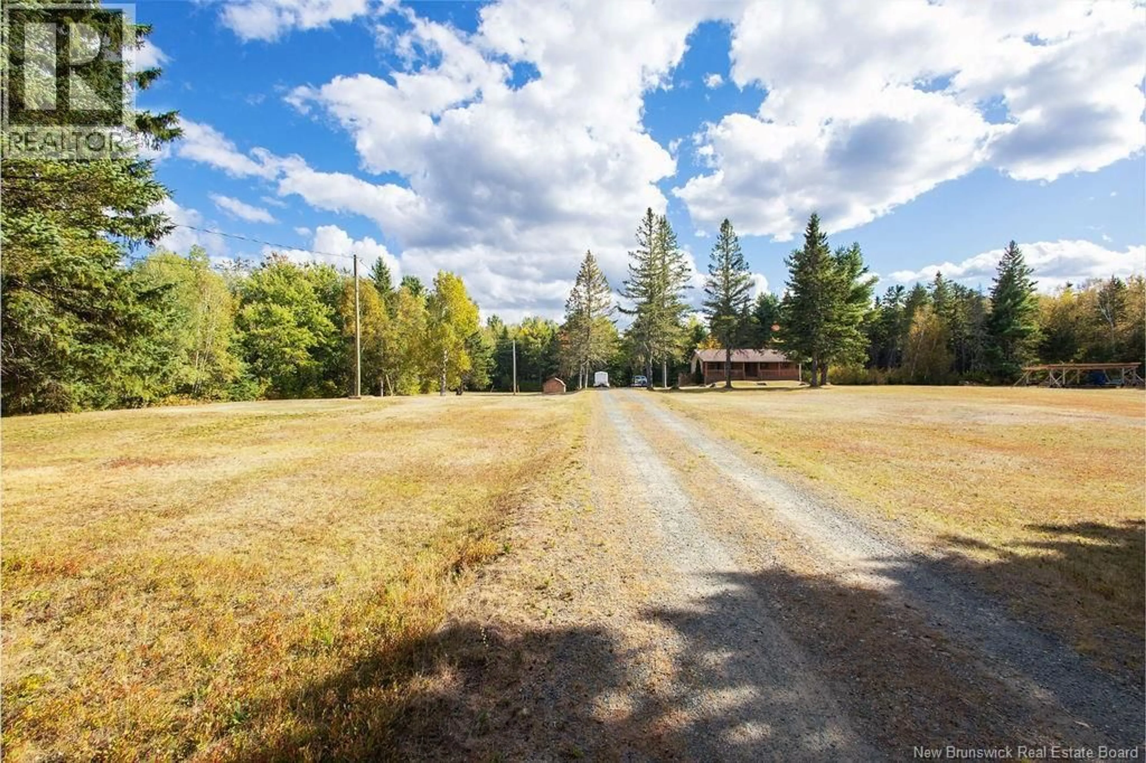 A pic from outside/outdoor area/front of a property/back of a property/a pic from drone, forest/trees view for 4415 ROUTE 480, Acadieville New Brunswick E4Y1Z6