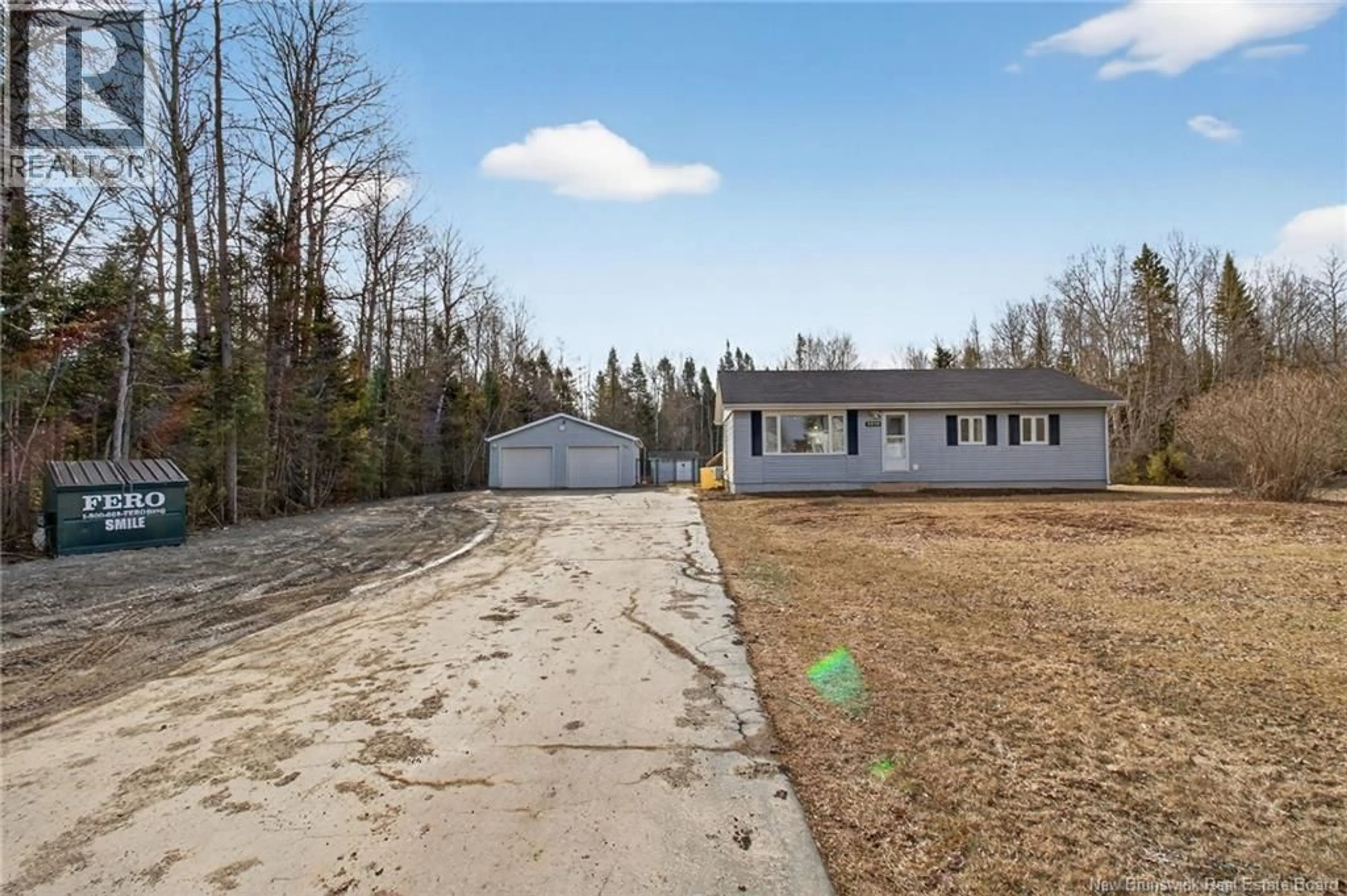 A pic from outside/outdoor area/front of a property/back of a property/a pic from drone, unknown for 2316 ROUTE 112 ROUTE, Salisbury New Brunswick E1J2A1