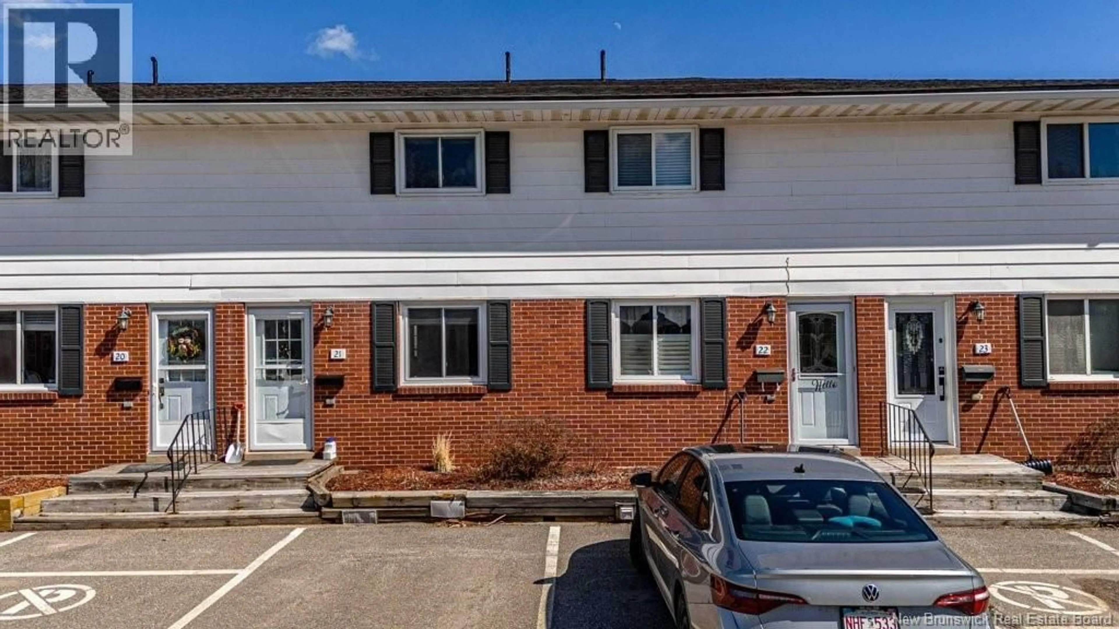 Home with brick exterior material, street for 21 - 50 COLWELL DRIVE, Fredericton New Brunswick E3A6R3