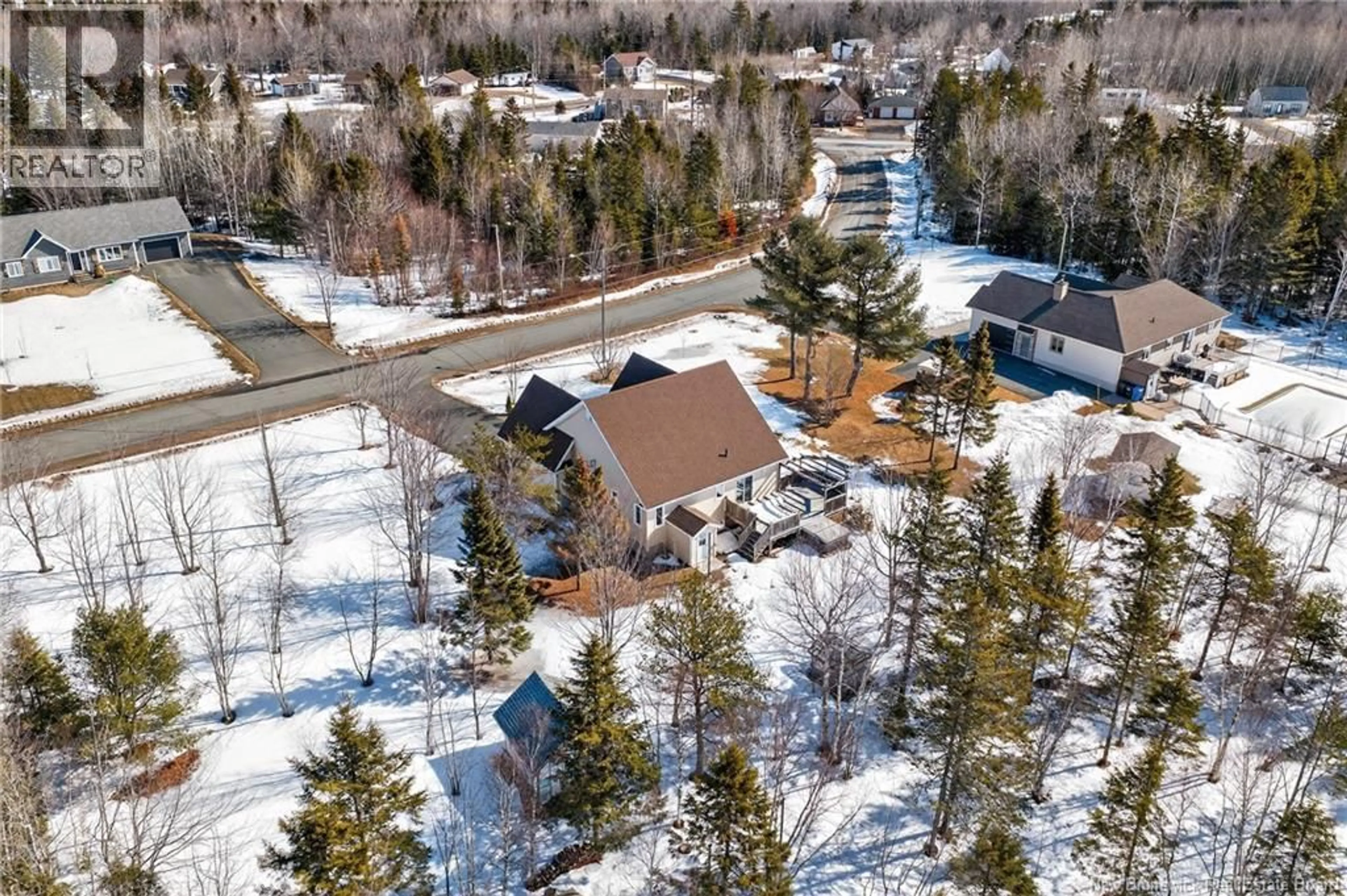 A pic from outside/outdoor area/front of a property/back of a property/a pic from drone, street for 1000 JESSIE STREET, Tracadie New Brunswick E1X0B2