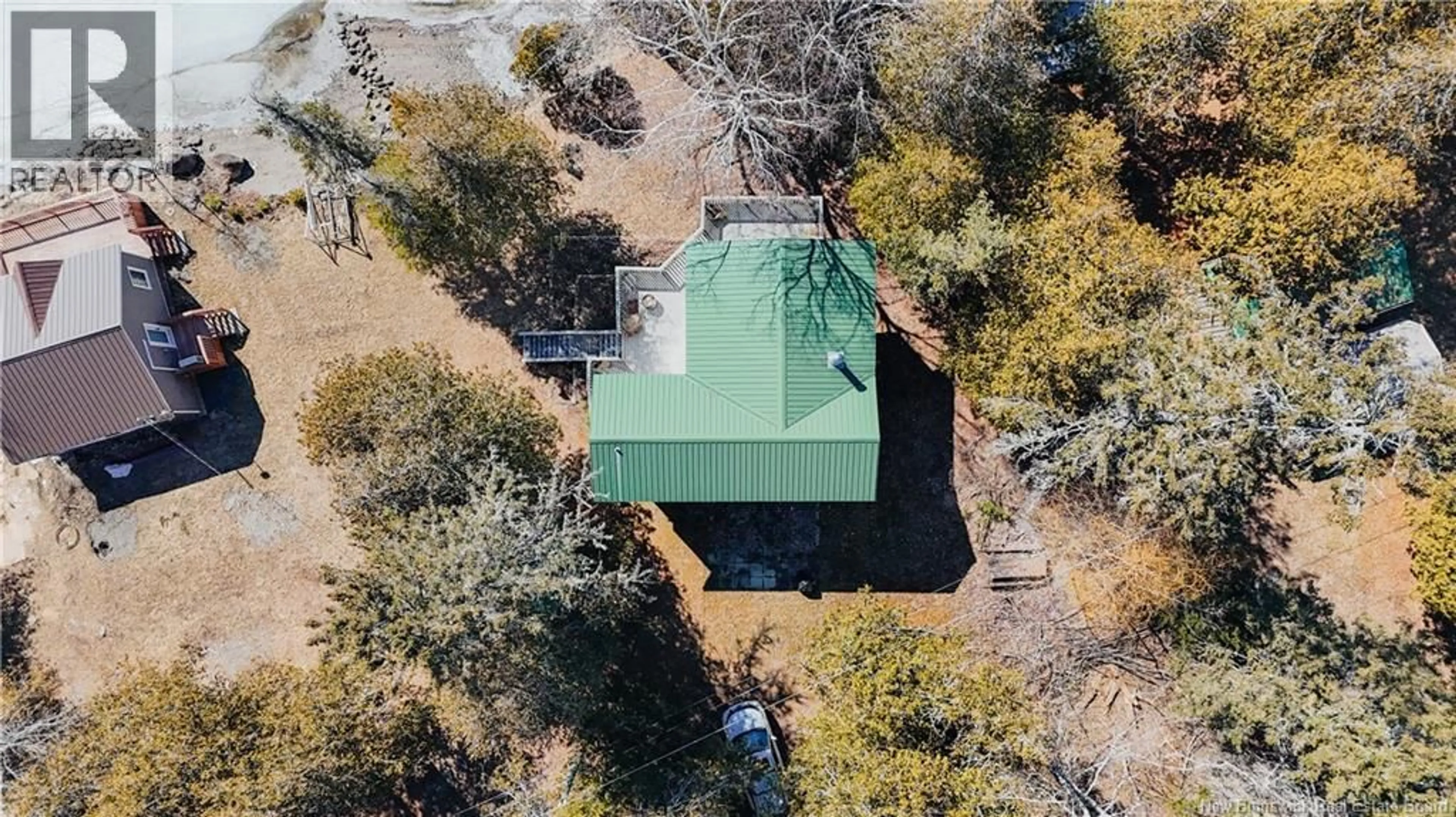 A pic from outside/outdoor area/front of a property/back of a property/a pic from drone, building for 64 COPPER COAST ROAD, Fosterville New Brunswick E6H2G7