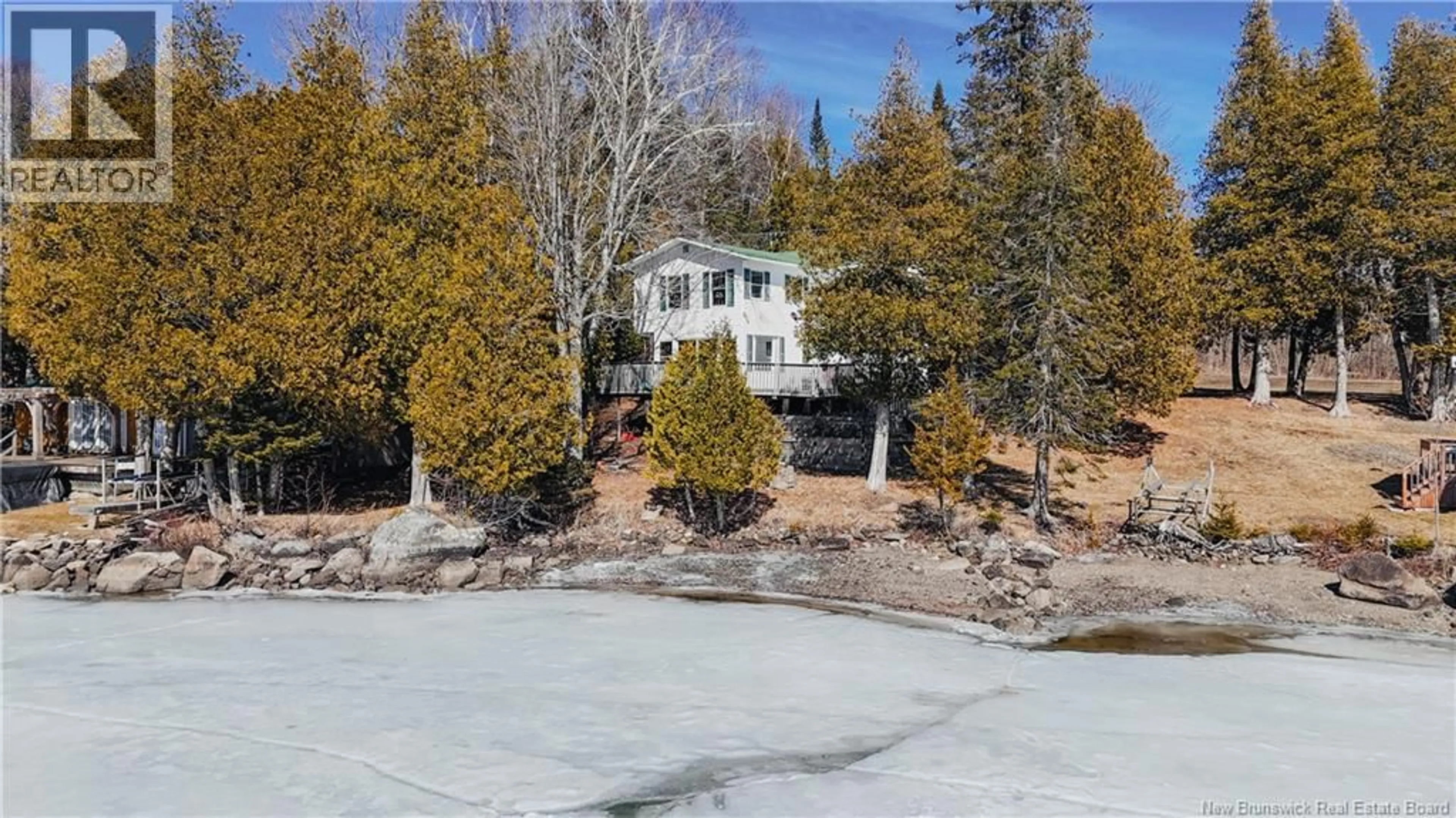 A pic from outside/outdoor area/front of a property/back of a property/a pic from drone, unknown for 64 COPPER COAST ROAD, Fosterville New Brunswick E6H2G7