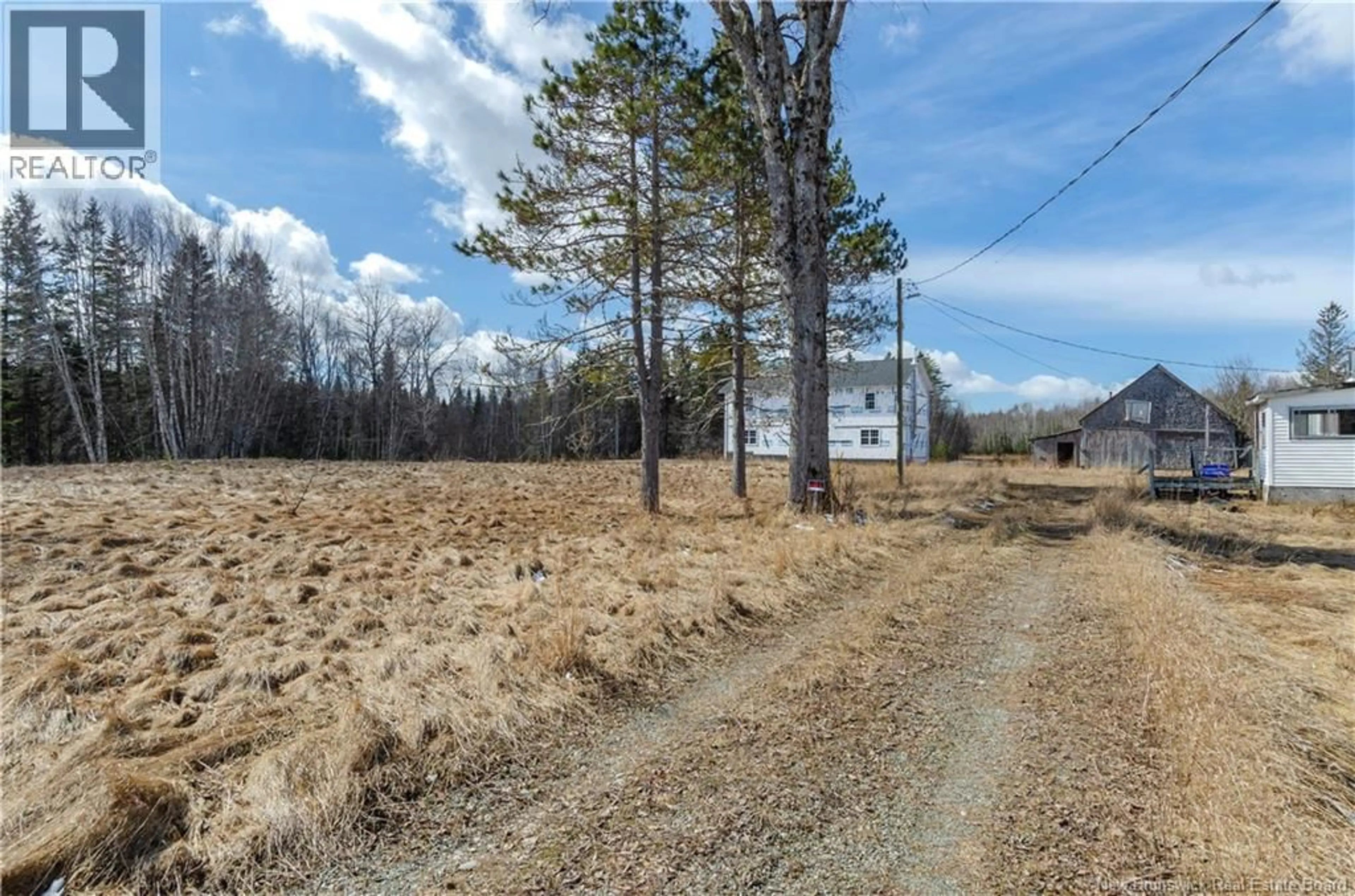 A pic from outside/outdoor area/front of a property/back of a property/a pic from drone, forest/trees view for 425 ROUTE 745, Oak Hill New Brunswick E5A2C5