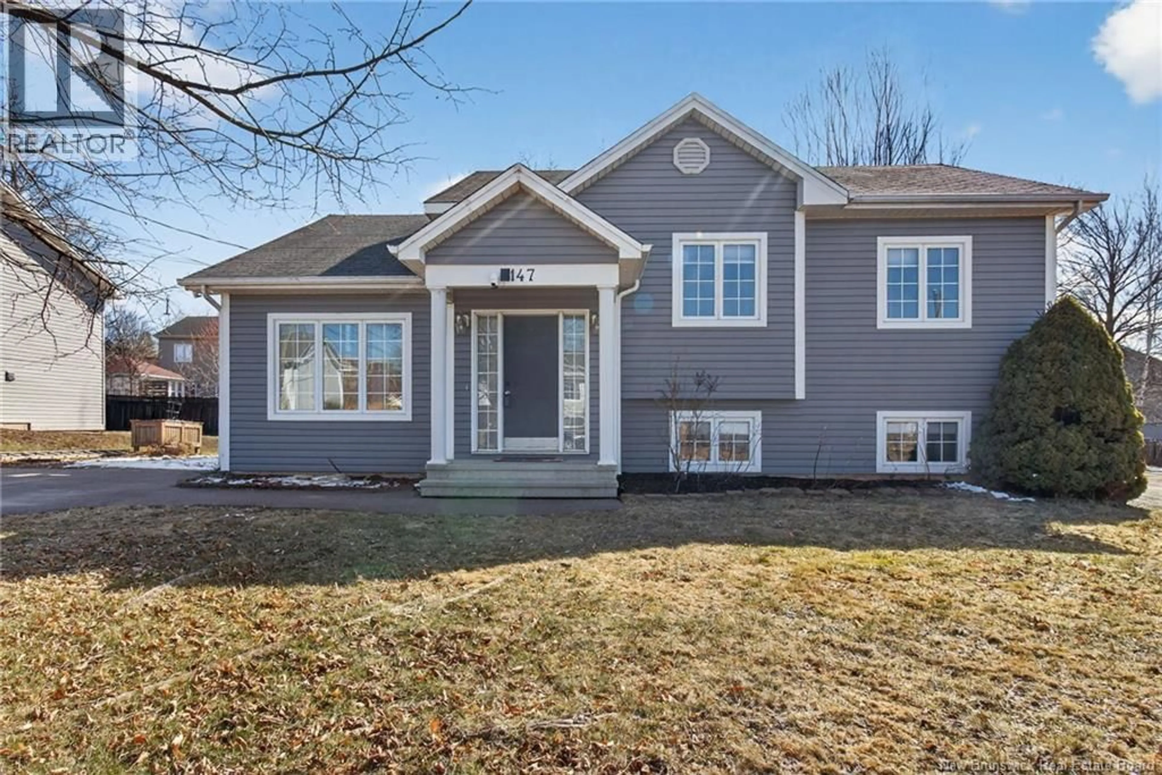 Home with vinyl exterior material, street for 147 THERIAULT, Dieppe New Brunswick E1A8B1