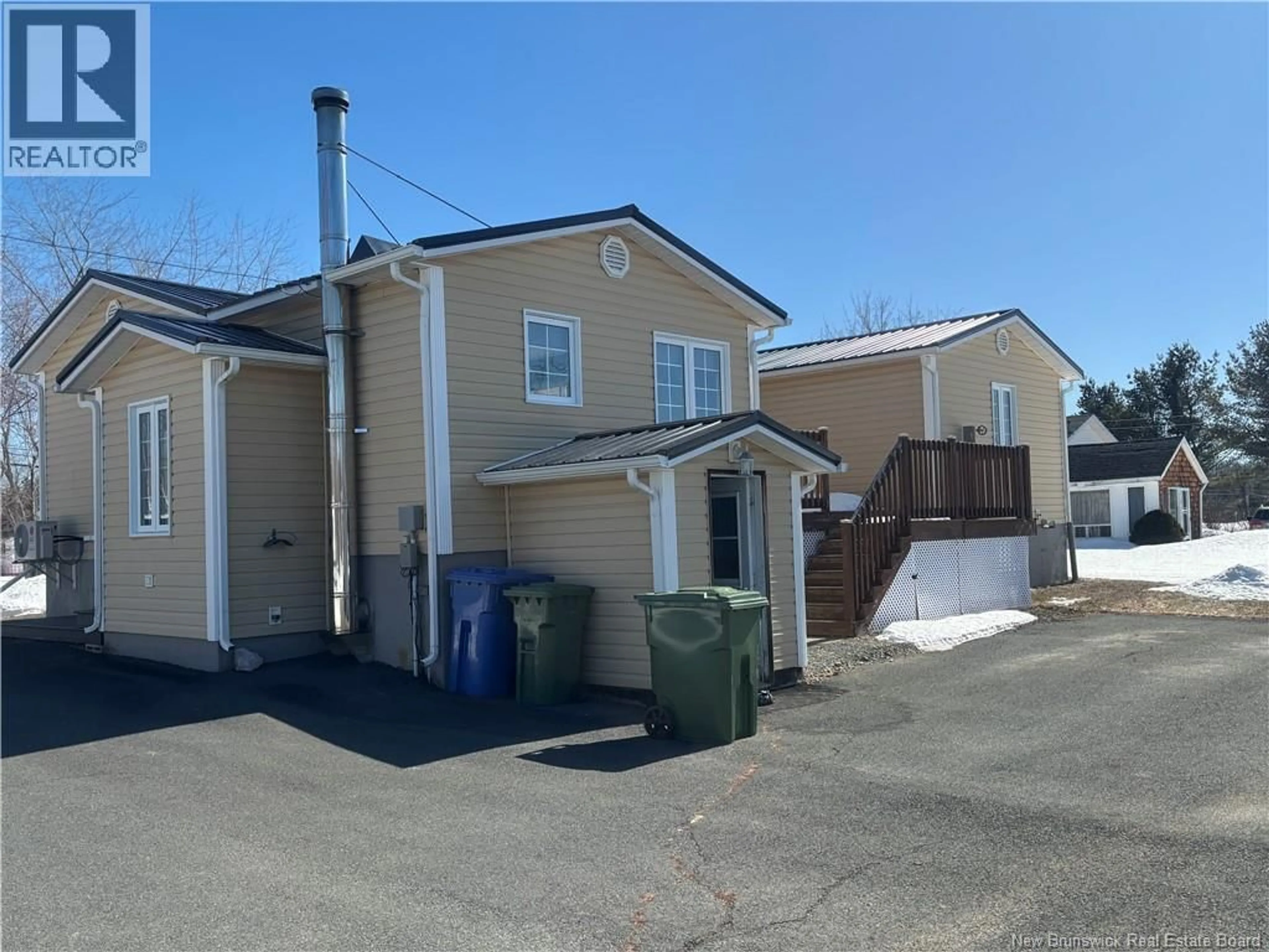 A pic from outside/outdoor area/front of a property/back of a property/a pic from drone, street for 3153 ROUTE 315, Tremblay New Brunswick E8J3C8