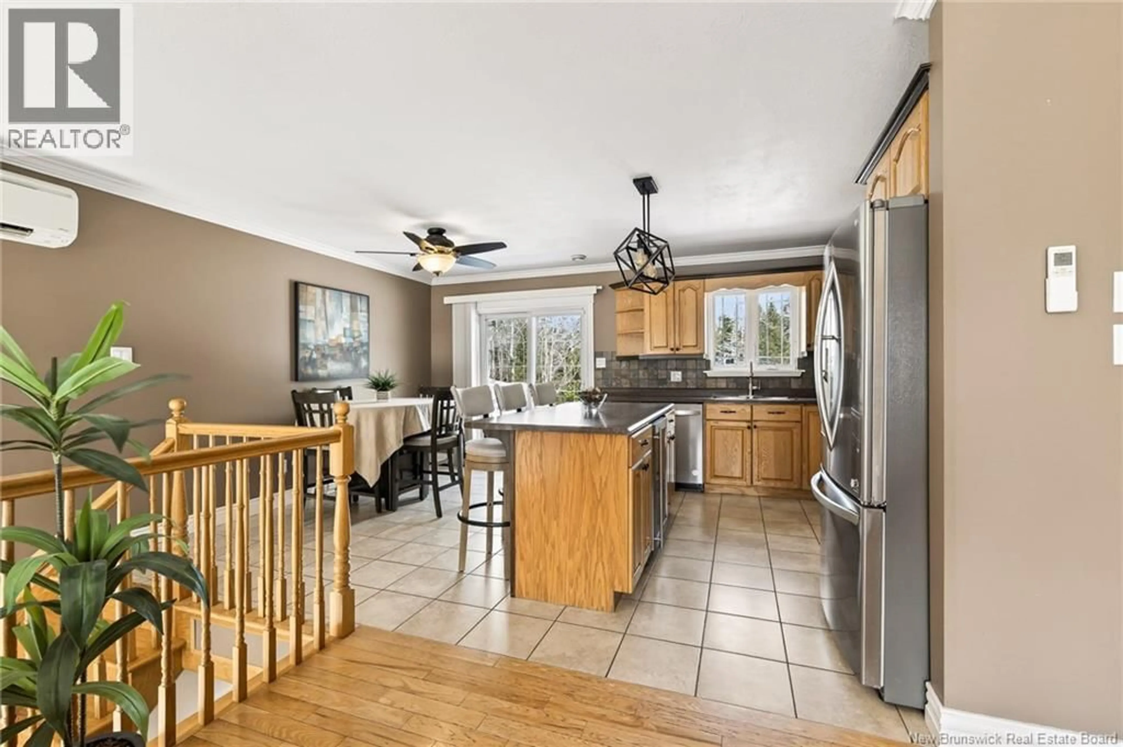 Open concept kitchen, ceramic/tile floor for 23 JOEY, Saint-Antoine New Brunswick E4V3L4