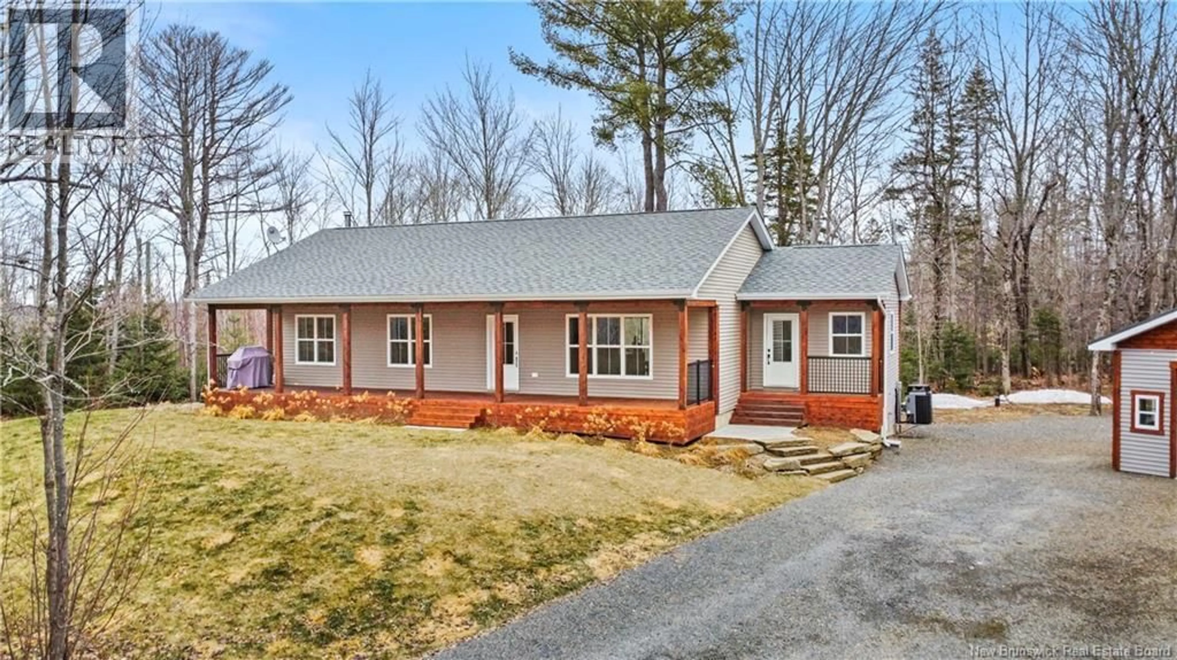 Home with brick exterior material, street for 30 LOYALIST LANE, Upper Kingsclear New Brunswick E3E0C3